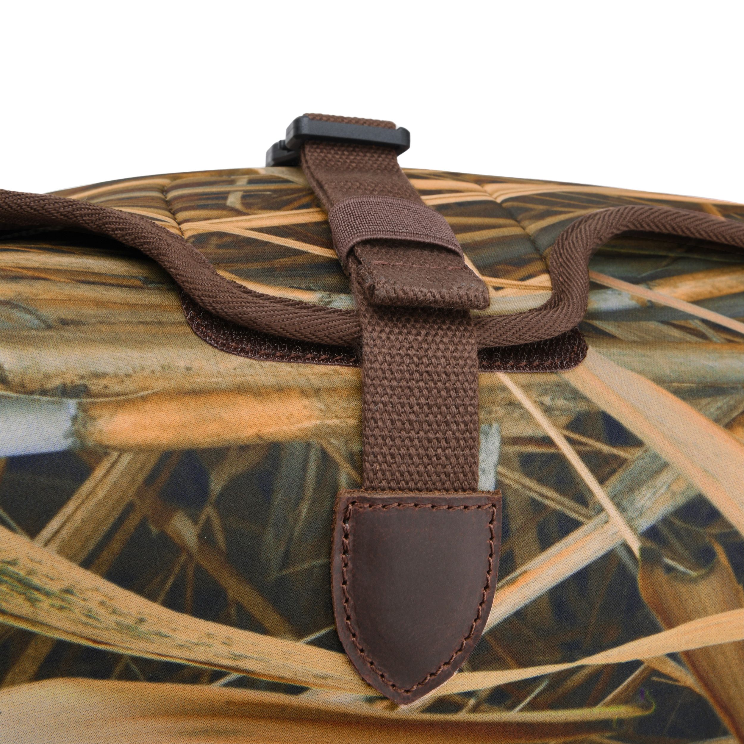 Hunting Tactical Dog Harness Adjustable Dog Vest - Camouflage Neoprene