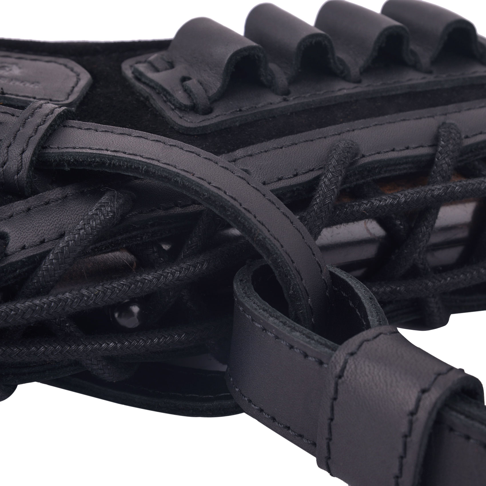 No Drilling Retro Leather Rifle Buttstock Shell Holder Gun Stock Cover Hunting .308  .30-06 .300WIN 410GA