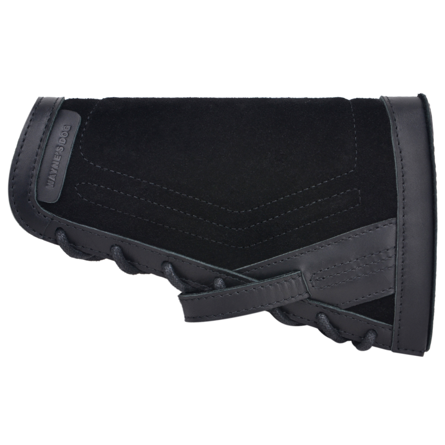 No Drilling Retro Leather Rifle Buttstock Shell Holder Gun Stock Cover Hunting .308  .30-06 .300WIN 410GA .30-30 .357 .22LR .17HMR