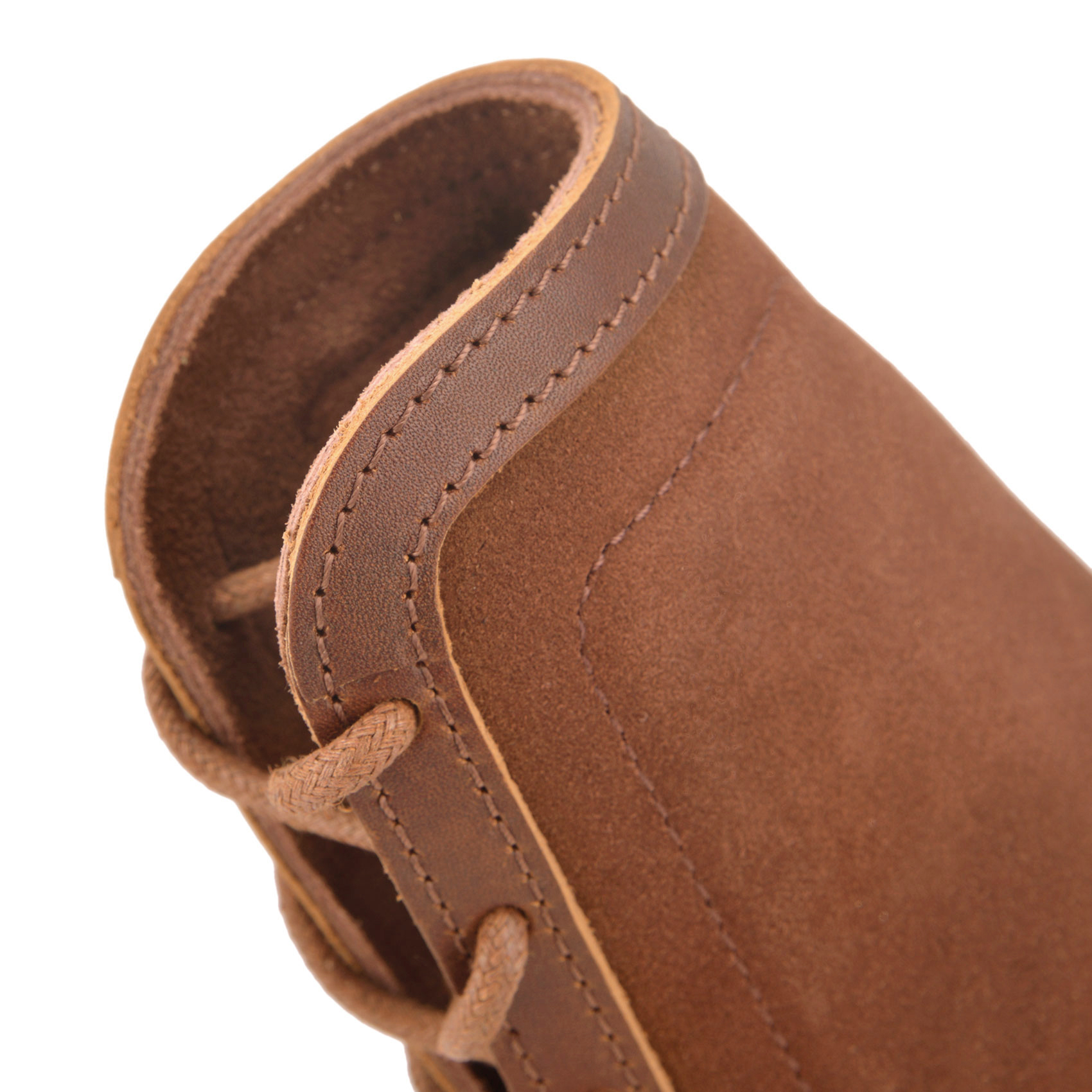 No Drilling Retro Leather Rifle Buttstock Shell Holder Gun Stock Cover Hunting .308  .30-06 .300WIN 410GA