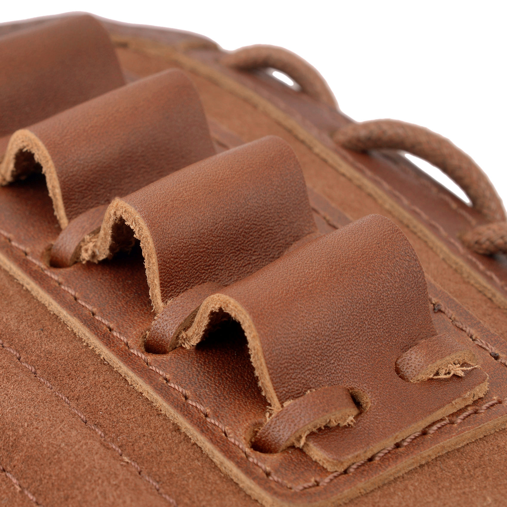 No Drilling Retro Leather Rifle Buttstock Shell Holder Gun Stock Cover Hunting .308  .30-06 .300WIN 410GA