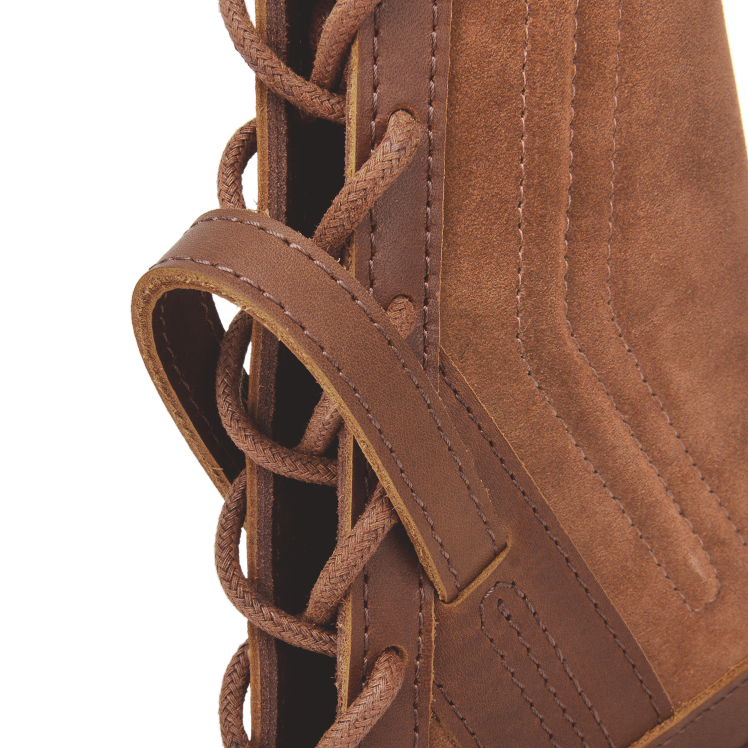 1 Set Leather No Drill Buttstock With Shotgun Sling for 12/16/20GA