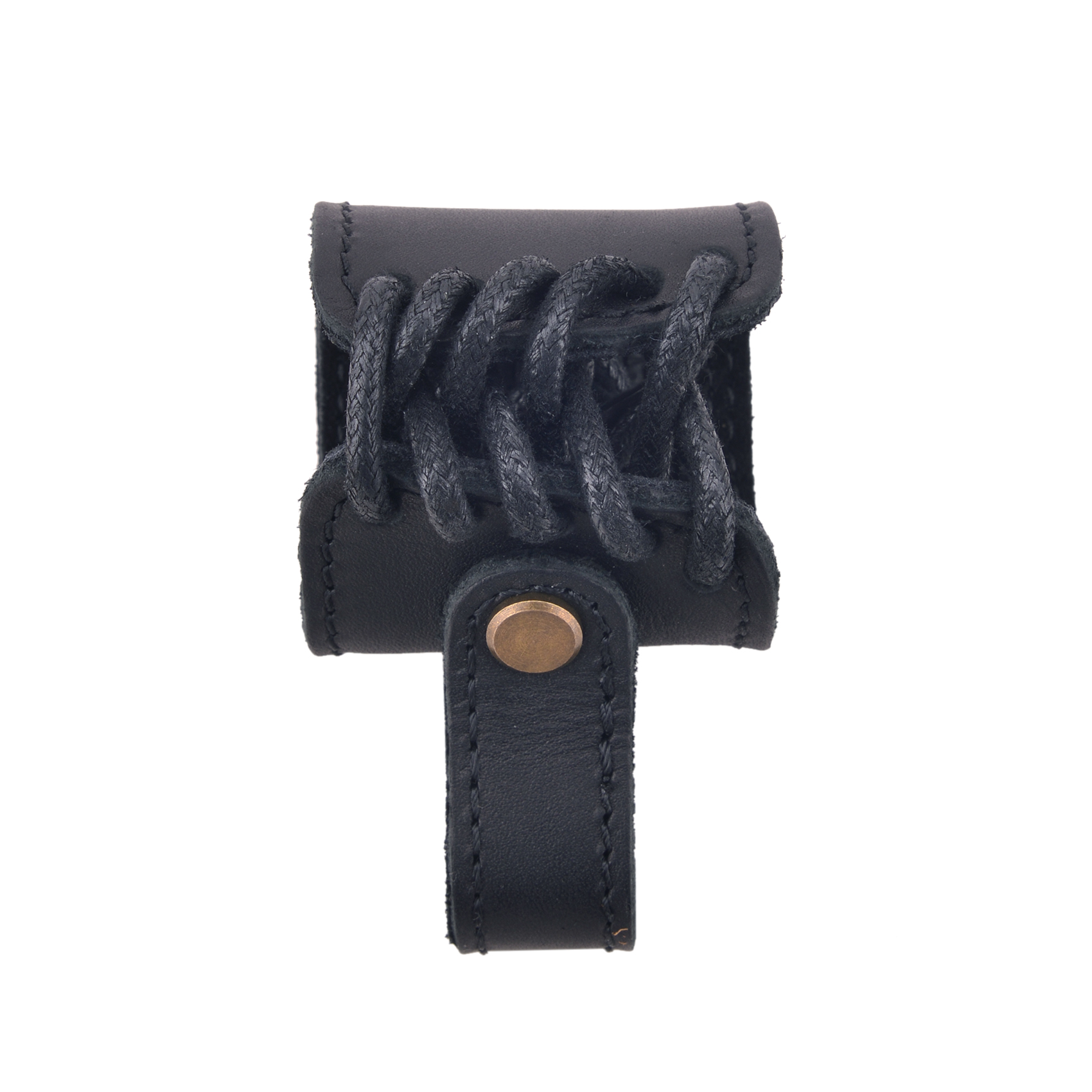 Full Grain Leather Adjustable No Drilling Shooting Gun Sling Loops Barrel Mount