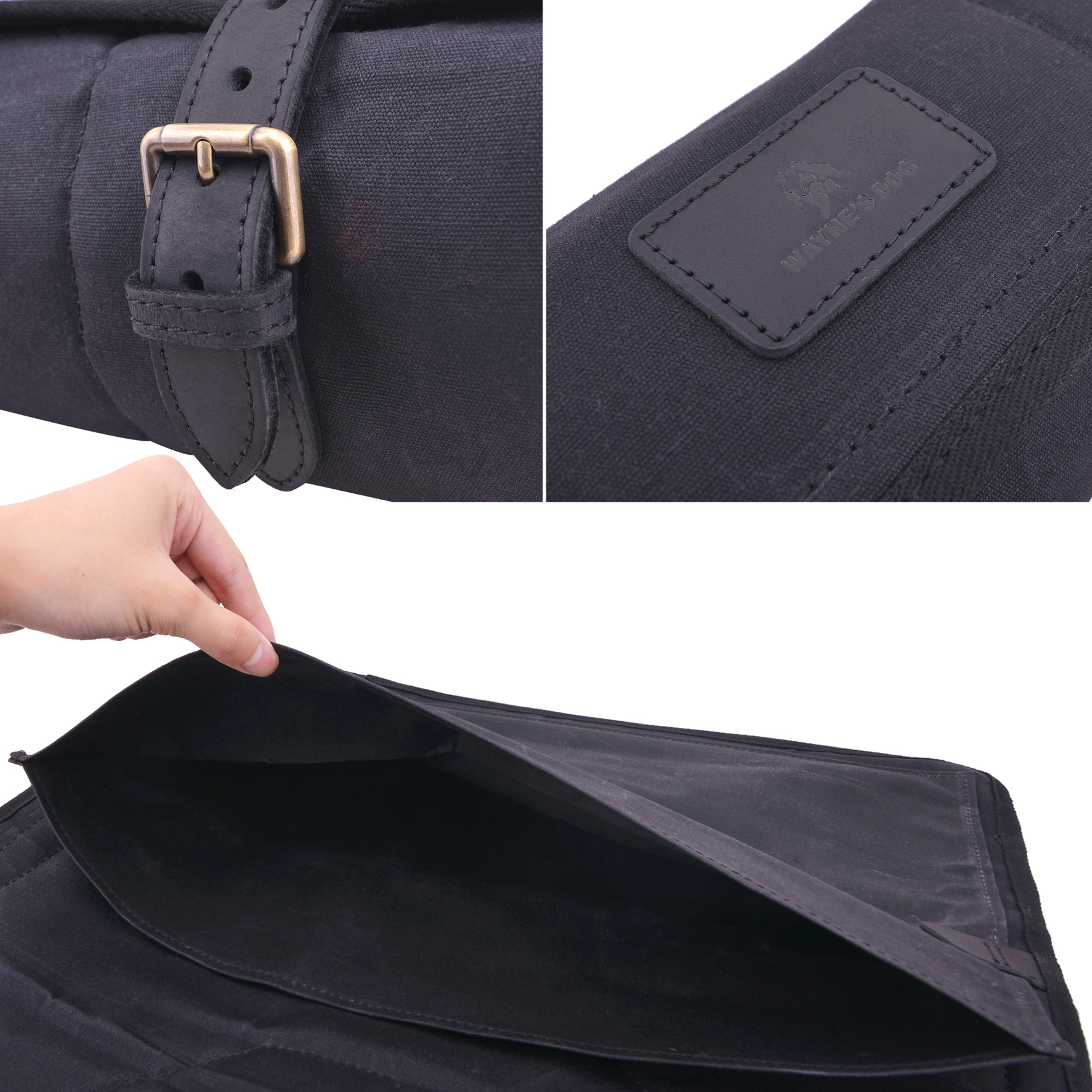 Heavy Duty Canvas Shotgun / Rifle Gun Cleaning Mat Pad Clean Kits Pocket Rollup