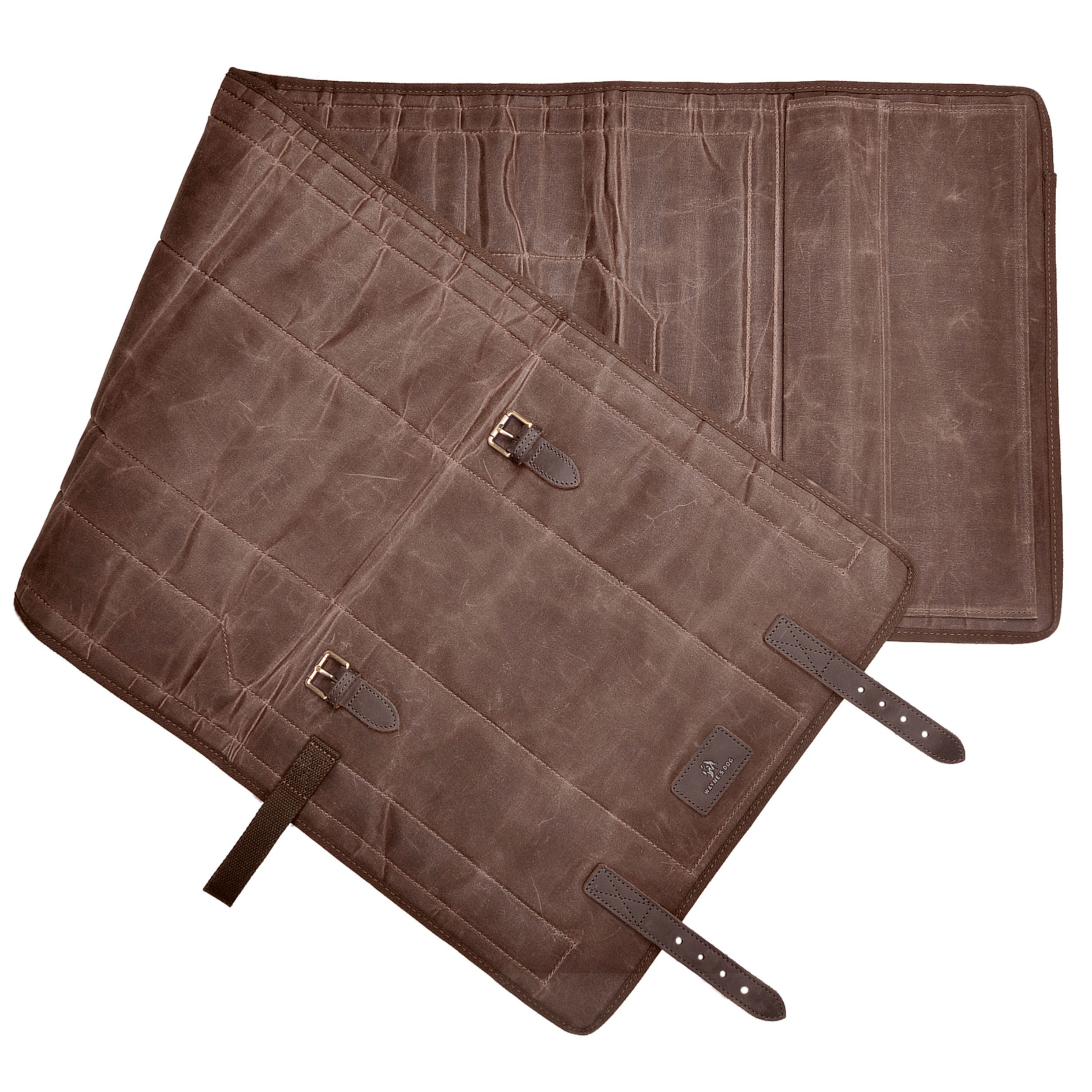 Heavy Duty Canvas Shotgun / Rifle Gun Cleaning Mat Pad Clean Kits Pocket Rollup