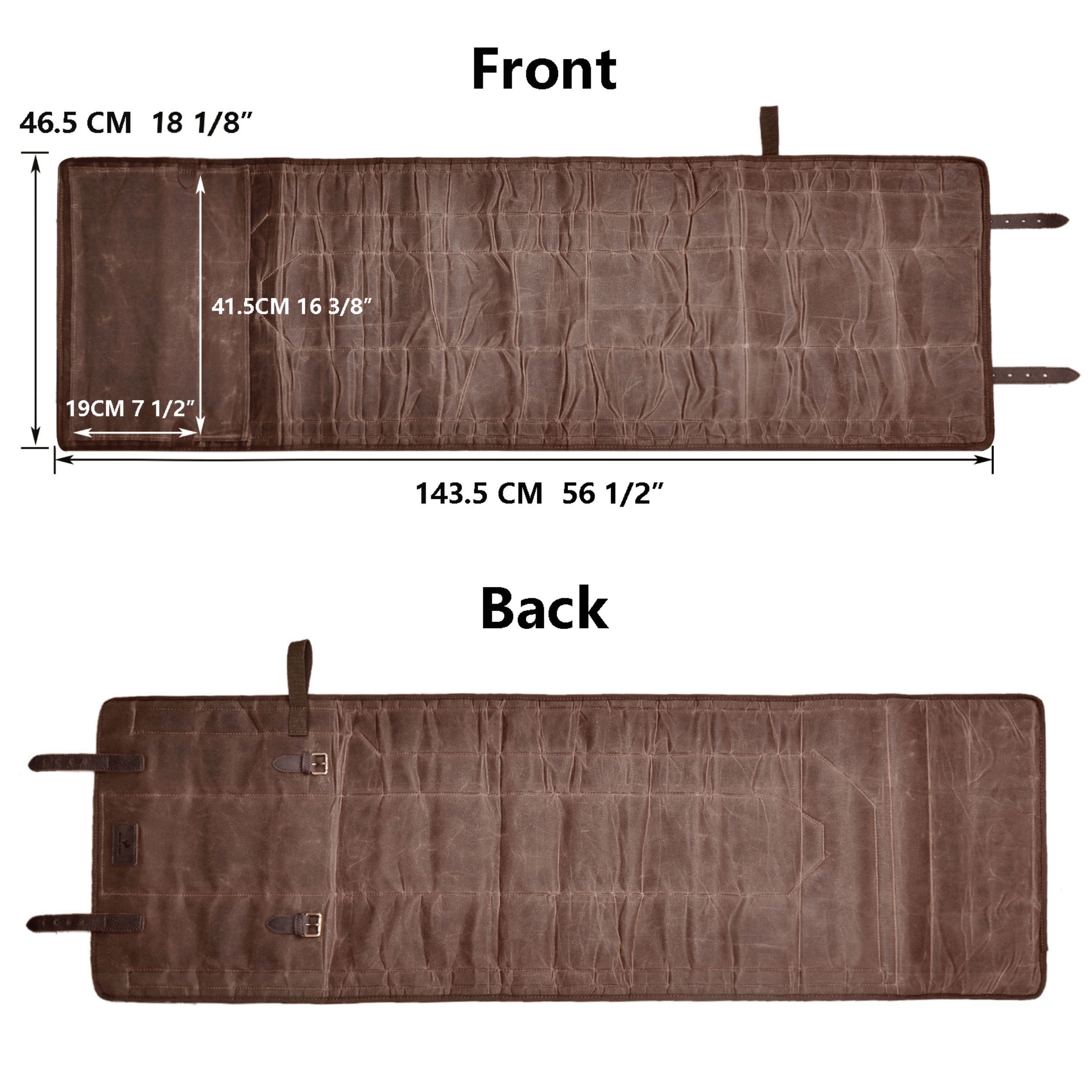 Heavy Duty Canvas Shotgun / Rifle Gun Cleaning Mat Pad Clean Kits Pocket Rollup
