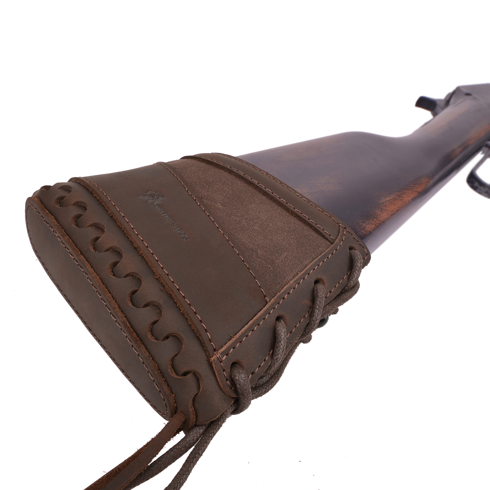 Leather Slip-On Recoil Pad, Non-Slip Buttstock Extension for Rifles Shotguns