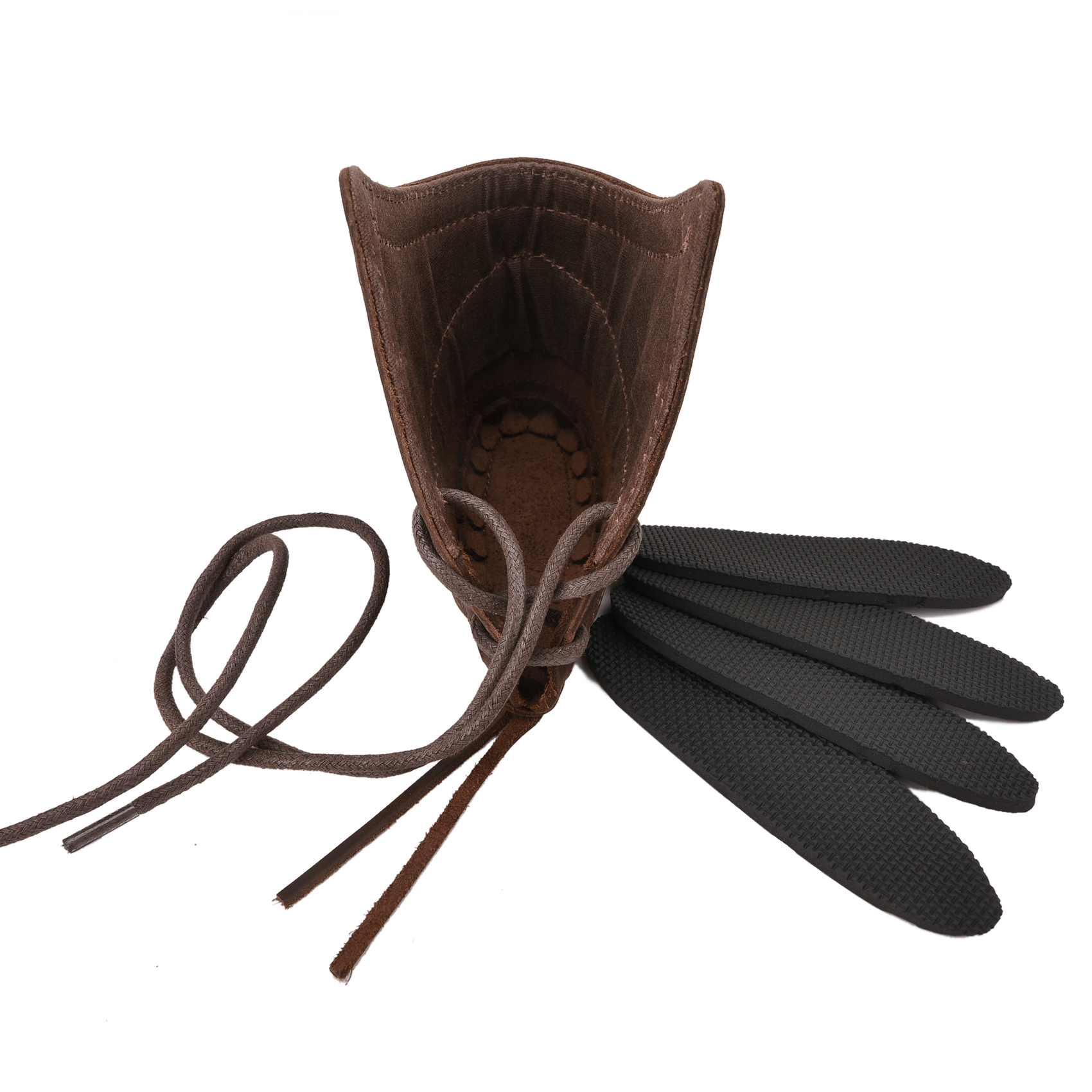 Leather Slip-On Recoil Pad, Non-Slip Buttstock Extension for Rifles Shotguns