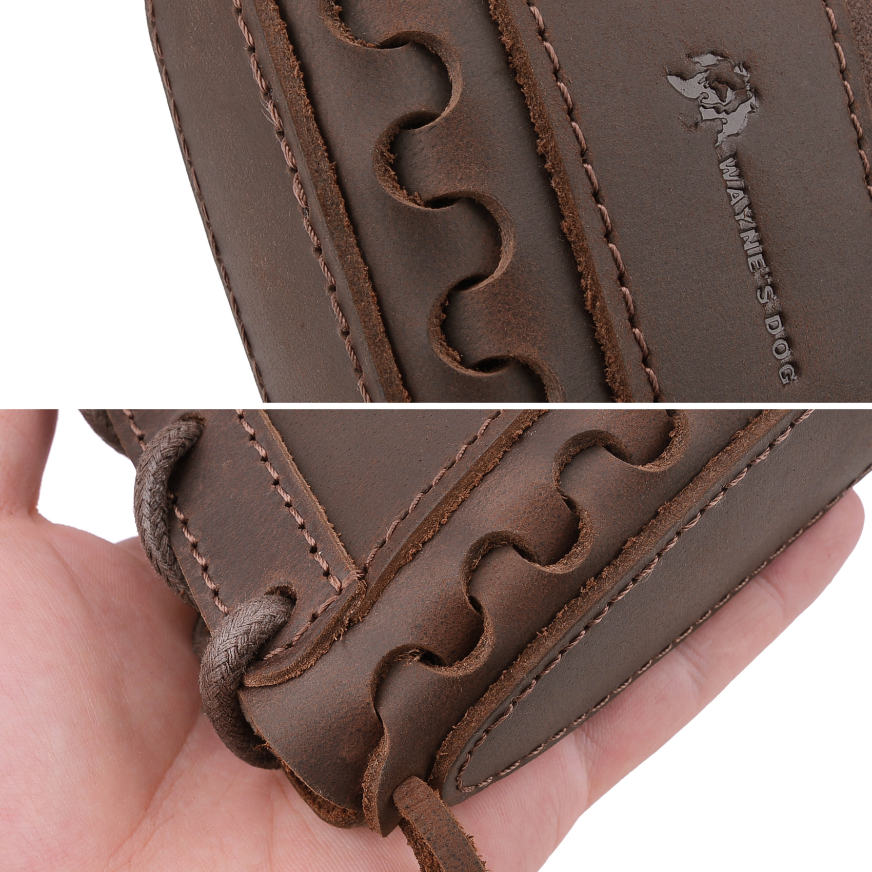 Leather Slip-On Recoil Pad, Non-Slip Buttstock Extension for Rifles Shotguns