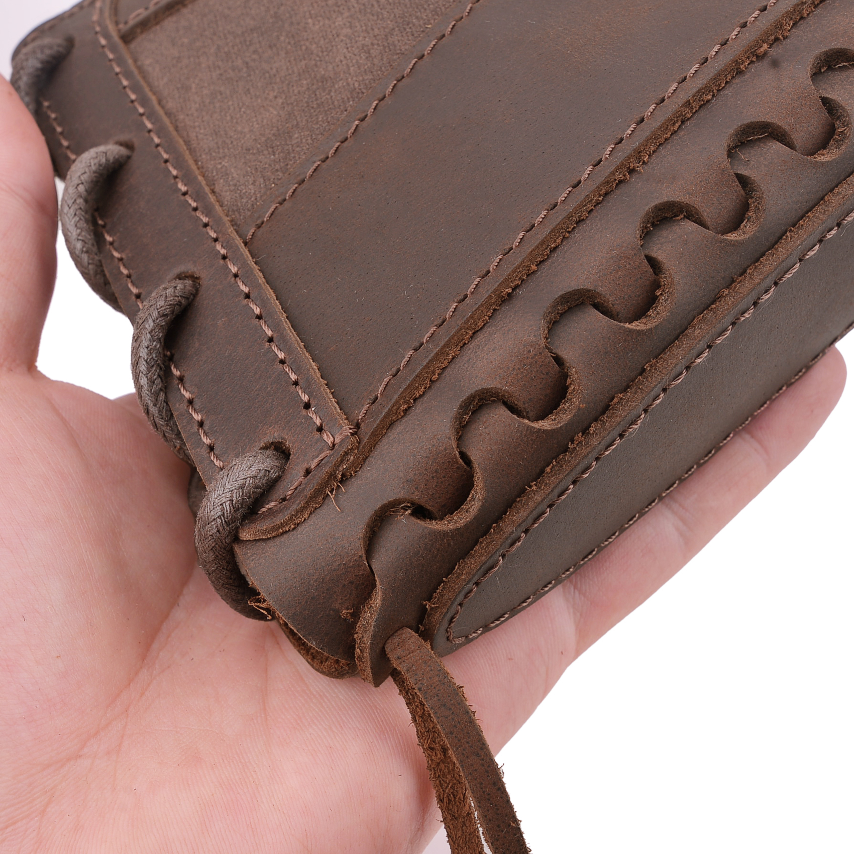 Leather Slip-On Recoil Pad, Non-Slip Buttstock Extension for Rifles Shotguns