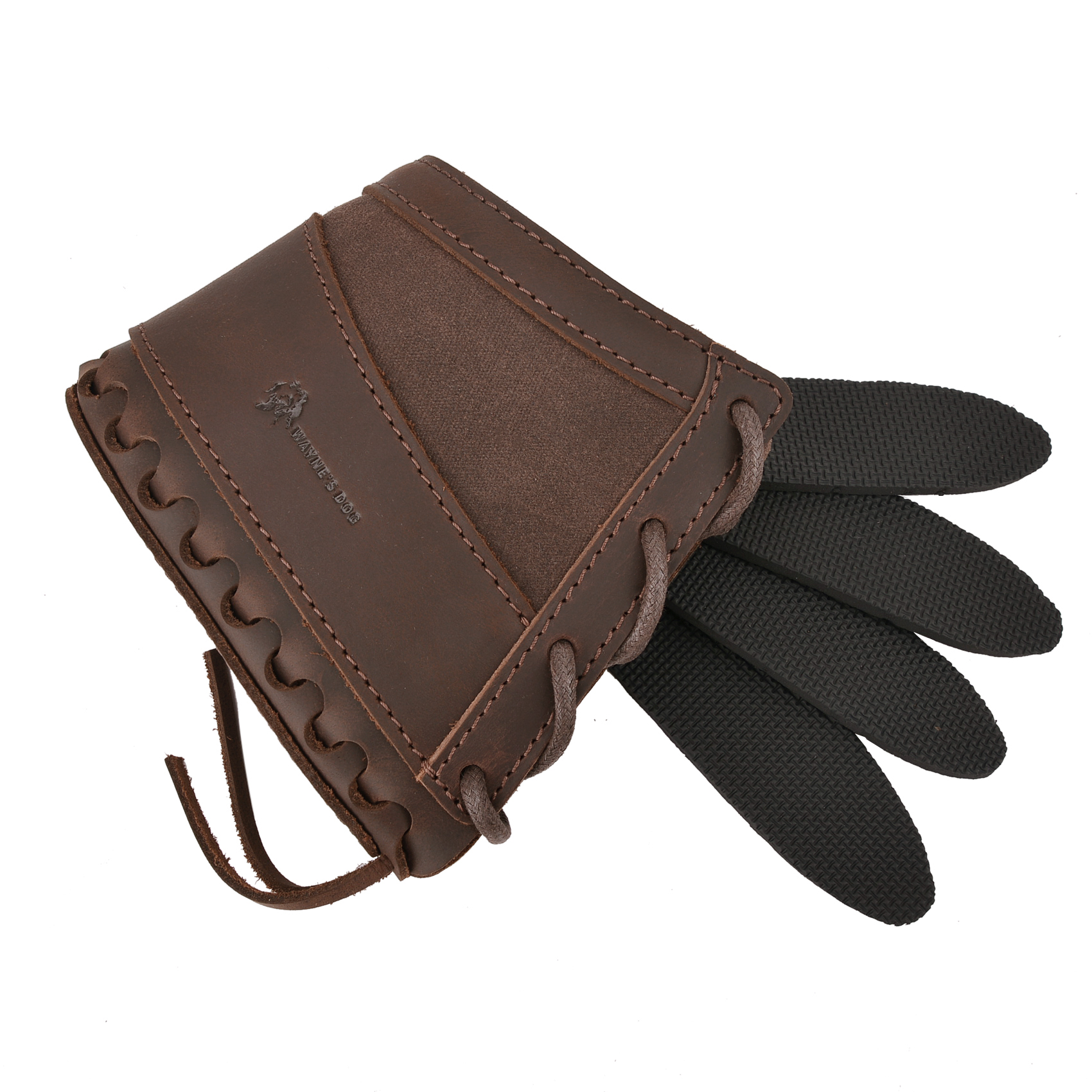 Leather Slip-On Recoil Pad, Non-Slip Buttstock Extension for Rifles Shotguns