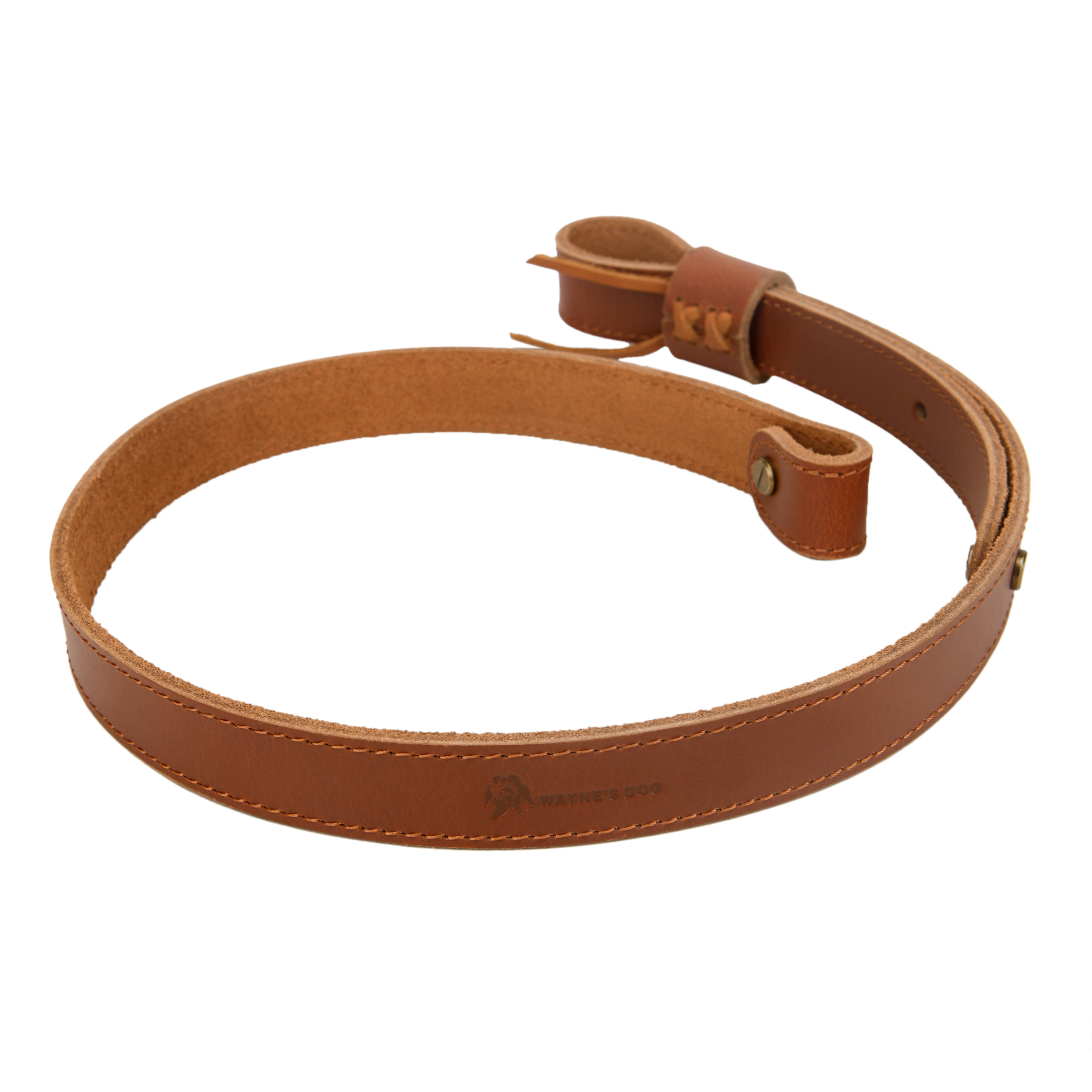 Buffalo Hide Leather Rifle Gun Sling with Handle Straps Hunting Shooting Accessory