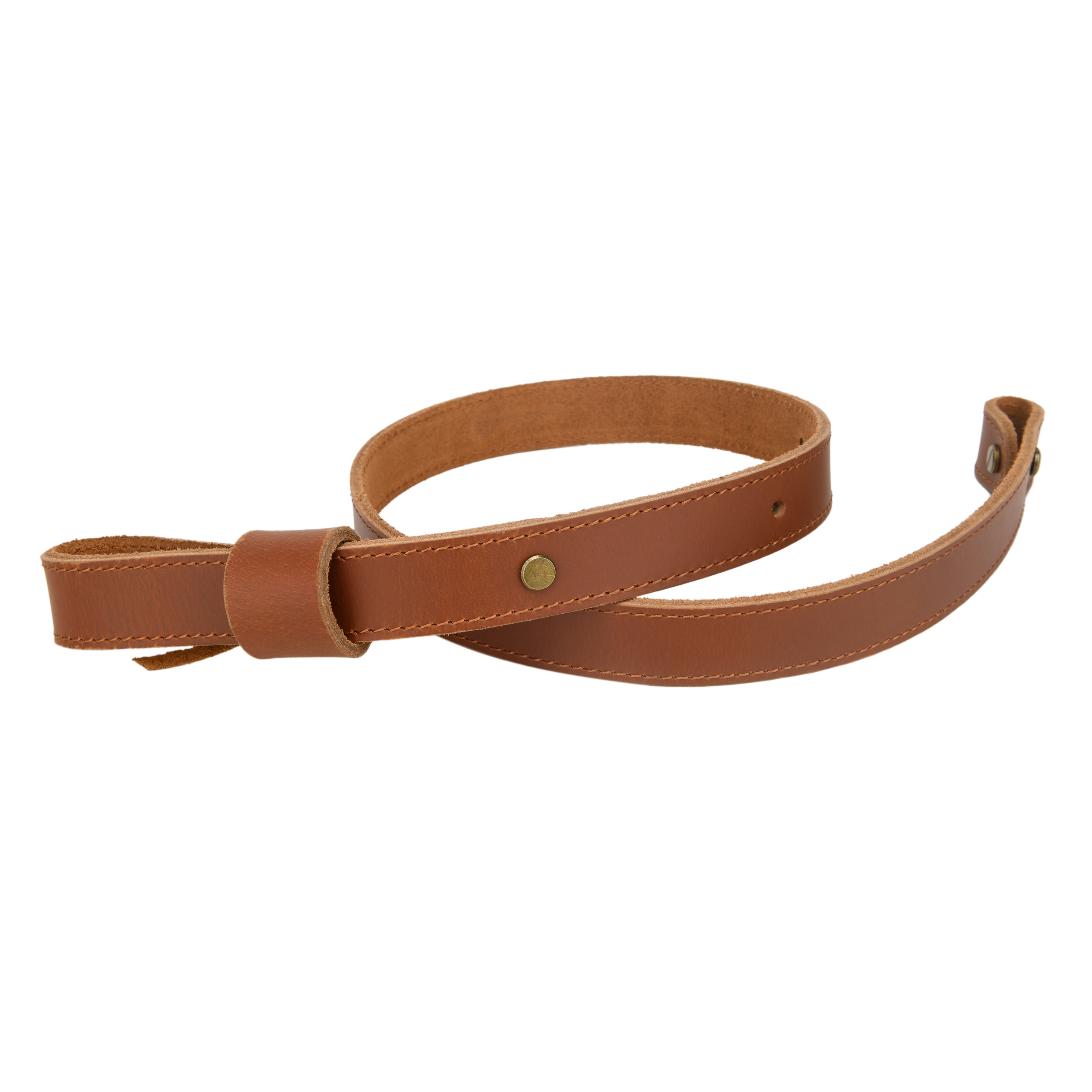 Buffalo Hide Leather Rifle Gun Sling with Handle Straps Hunting Shooting Accessory