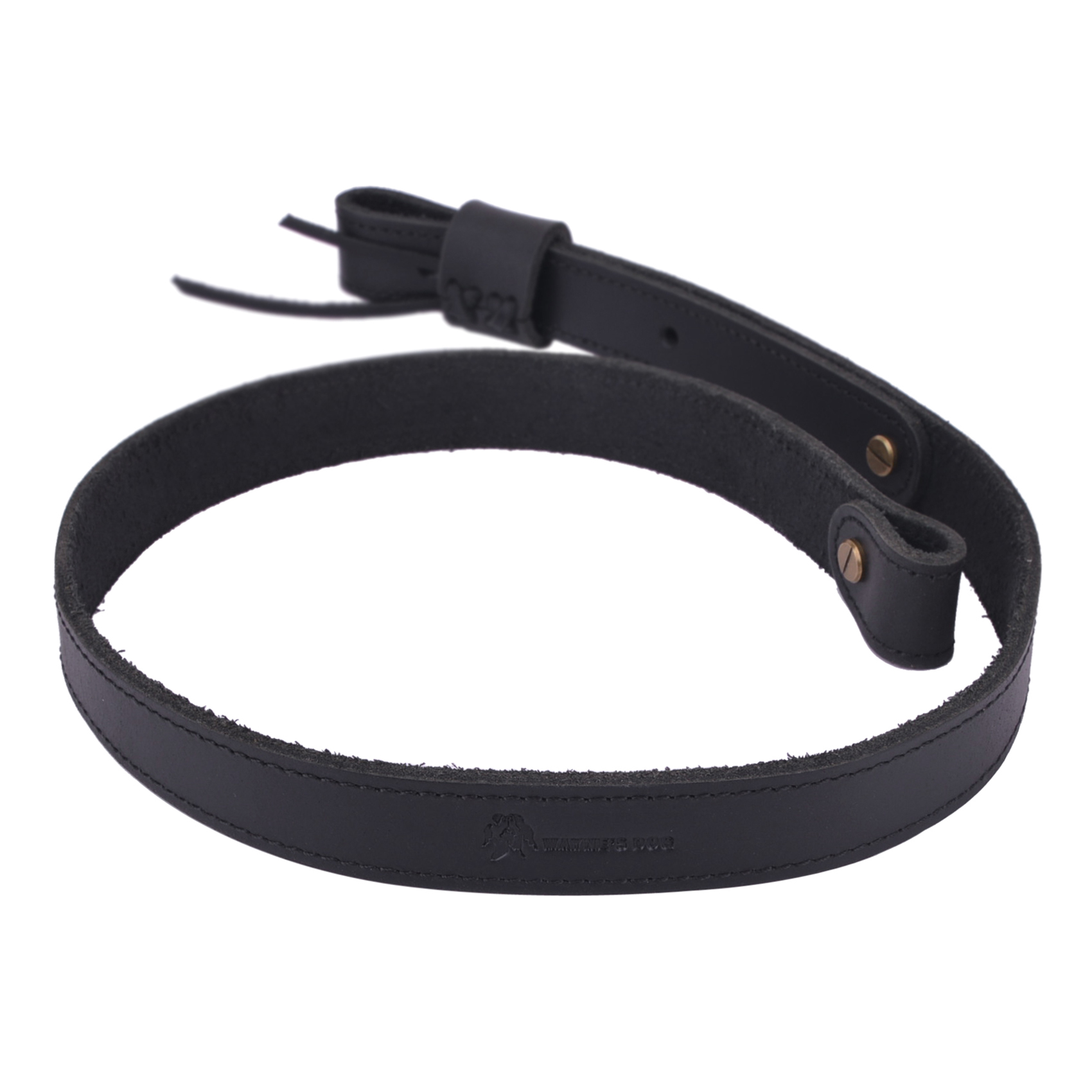 Buffalo Hide Leather Rifle Gun Sling with Handle Straps Hunting Shooting Accessory