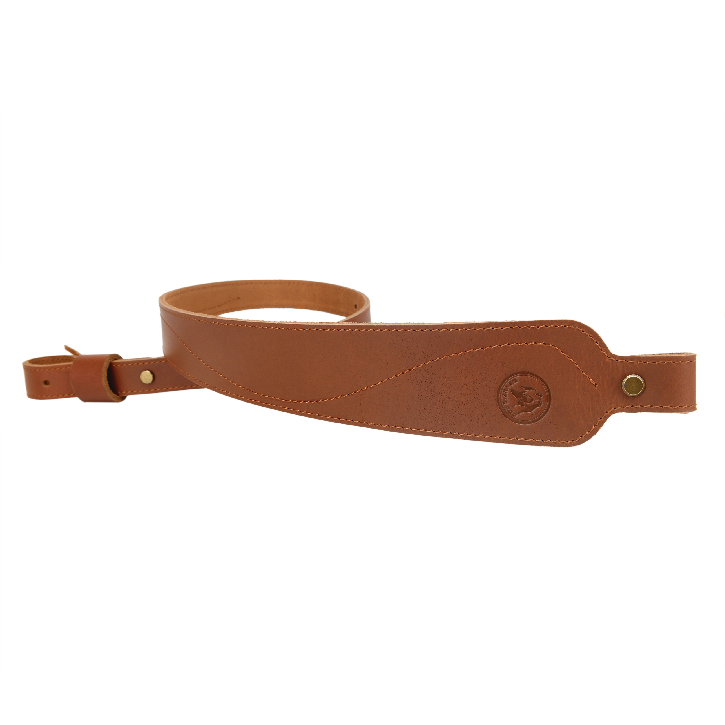 Leather Rifle Sling Matching Sling Gun Straps with Swivels For Hunting