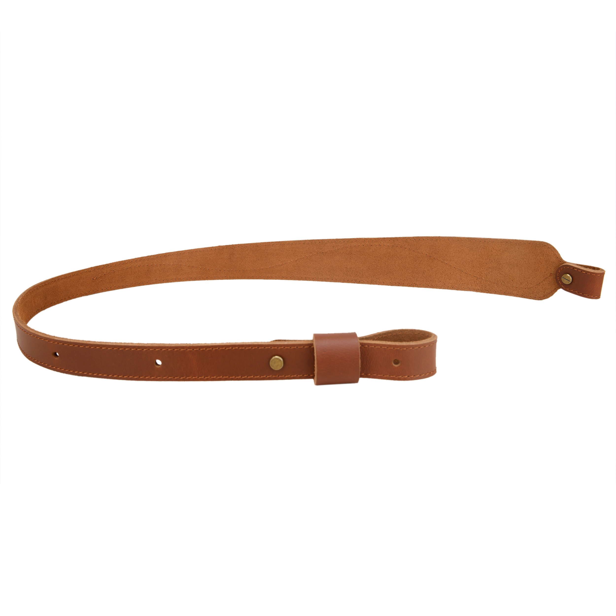 Leather Rifle Sling Matching Sling Gun Straps with Swivels For Hunting