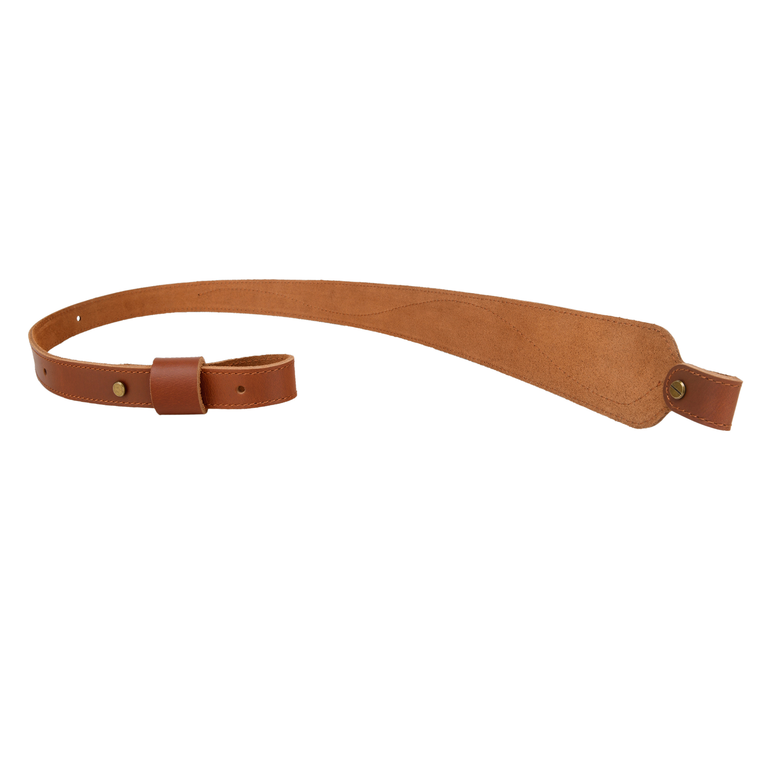 Leather Rifle Sling Matching Sling Gun Straps with Swivels For Hunting