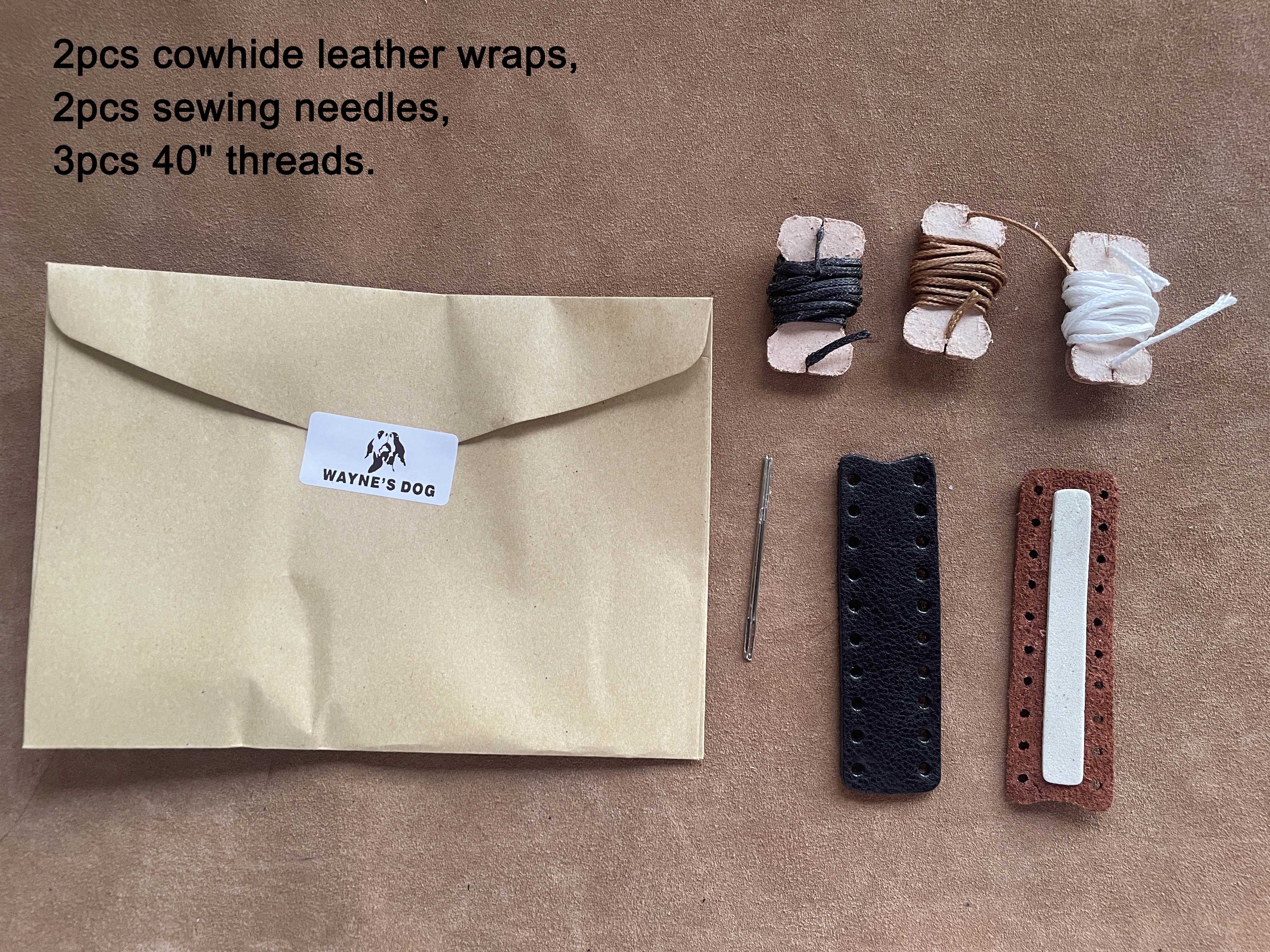 Leather Lever Wrap Kit Gun Protector Wrap For Lever Action Rifle Shotgun Hunting