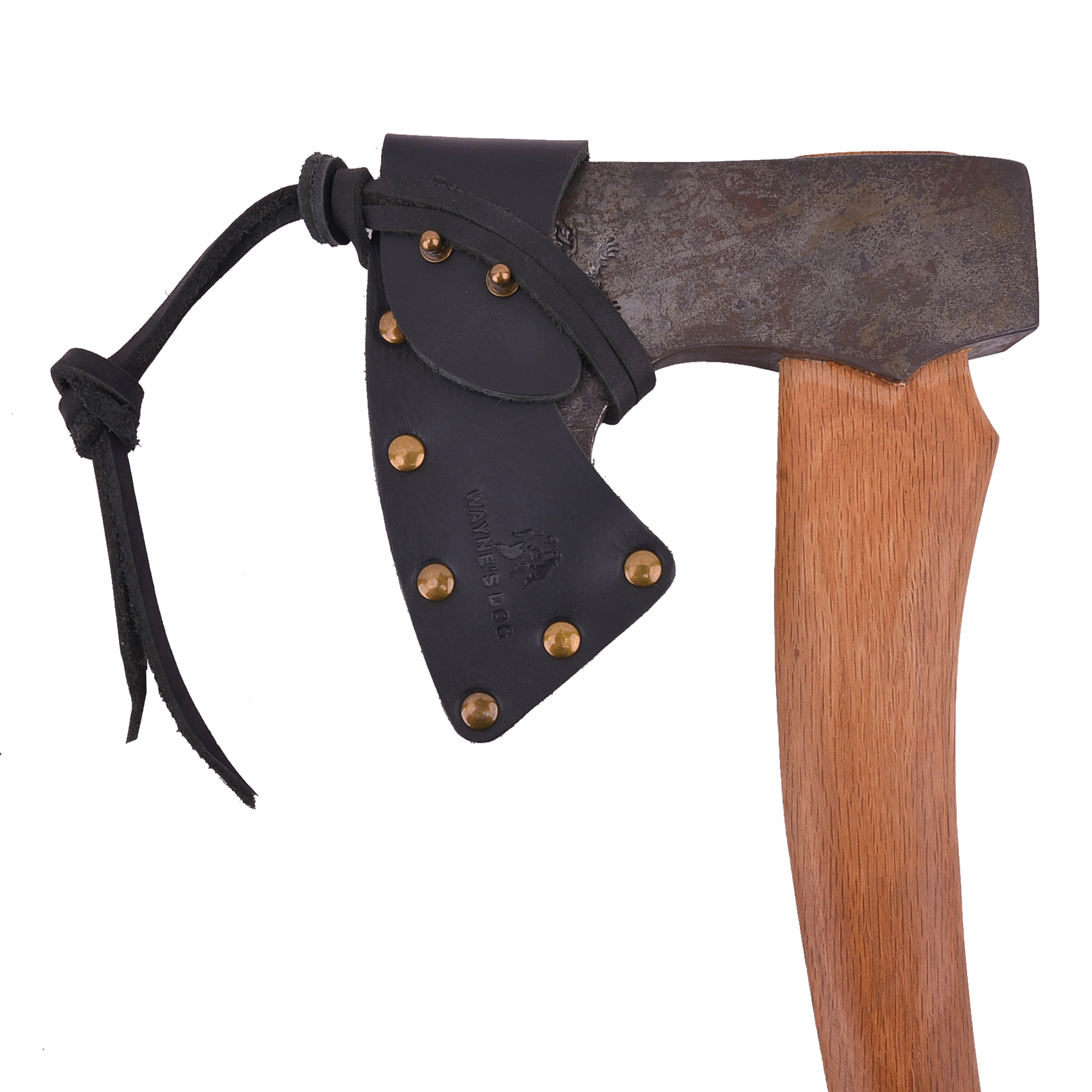 Camping Hatchet Sheath Blade Cover Holder Cowhide Leather Axes Head Protectors