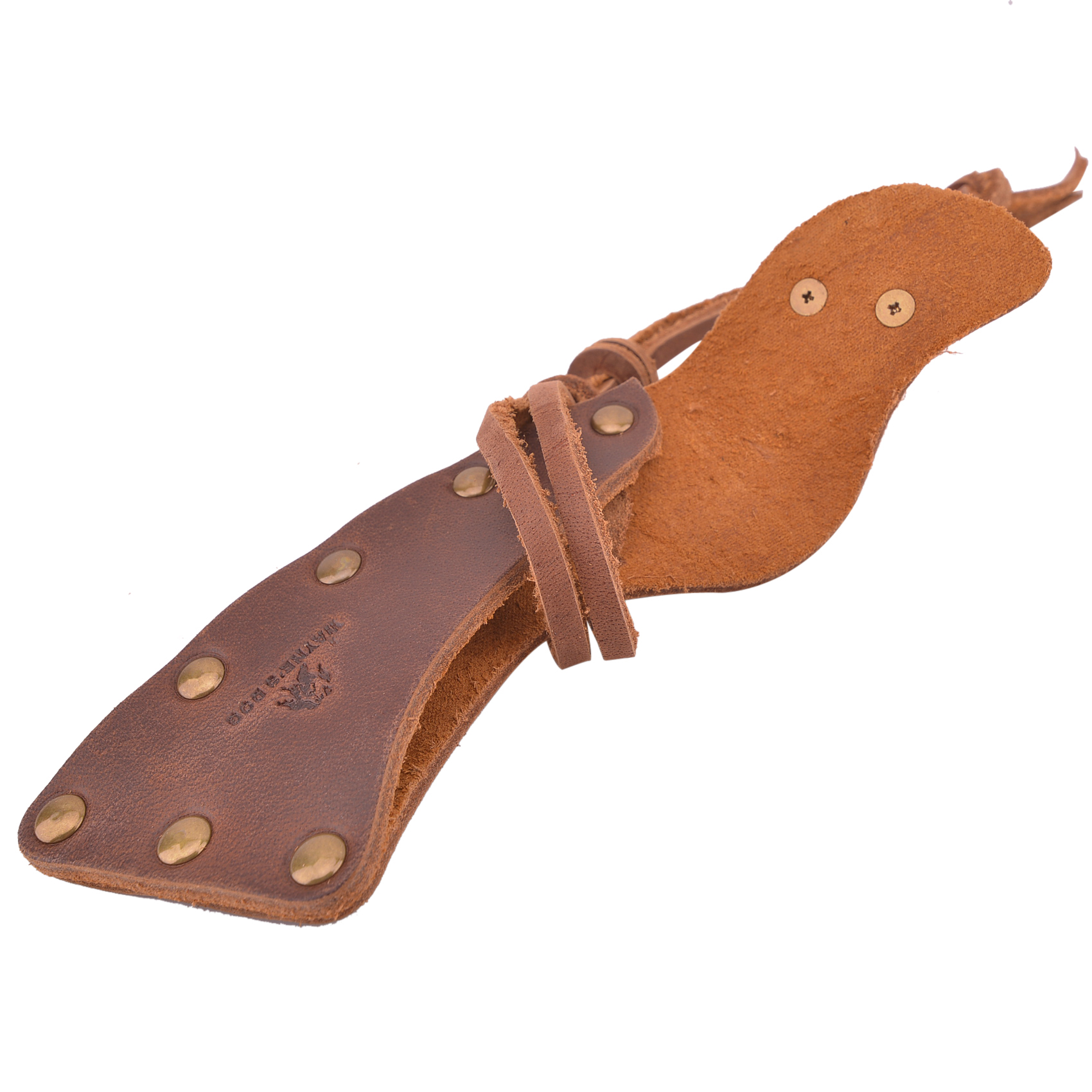 Camping Hatchet Sheath Blade Cover Holder Cowhide Leather Axes Head Protectors