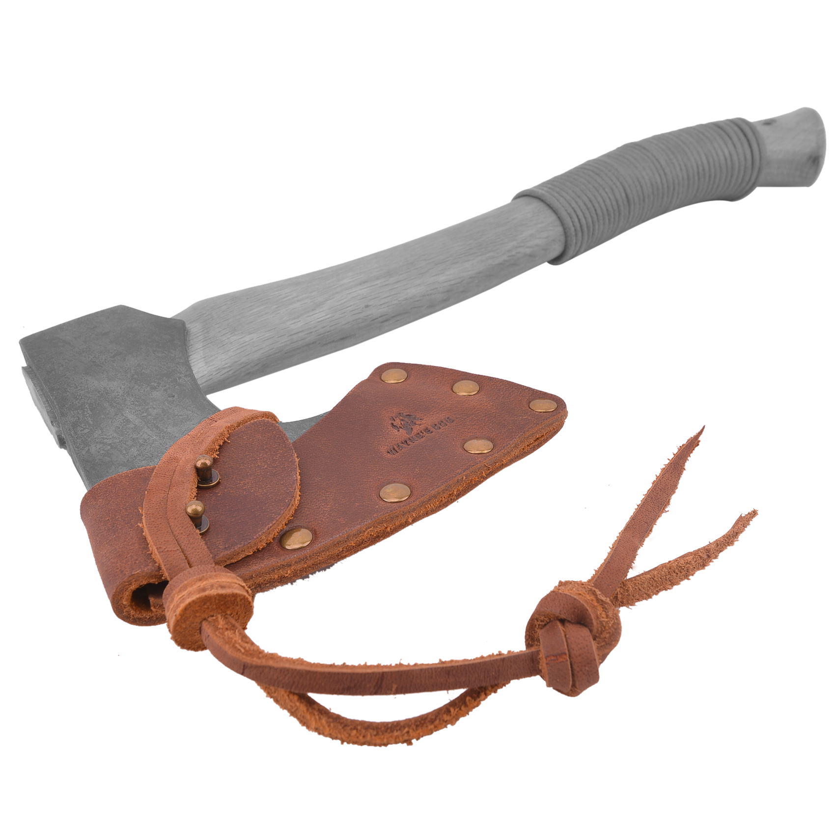 Camping Hatchet Sheath Blade Cover Holder Cowhide Leather Axes Head Protectors