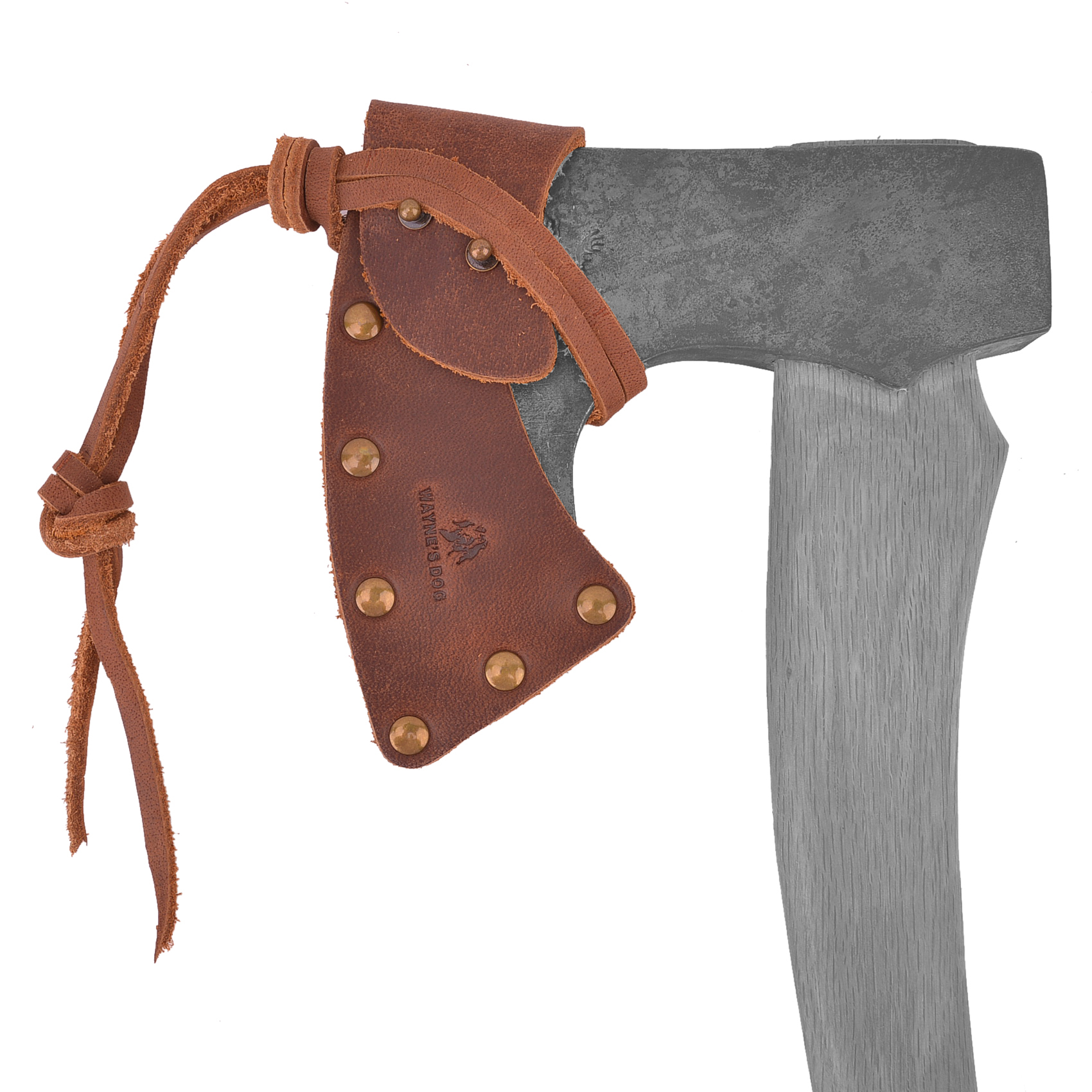 Camping Hatchet Sheath Blade Cover Holder Cowhide Leather Axes Head Protectors