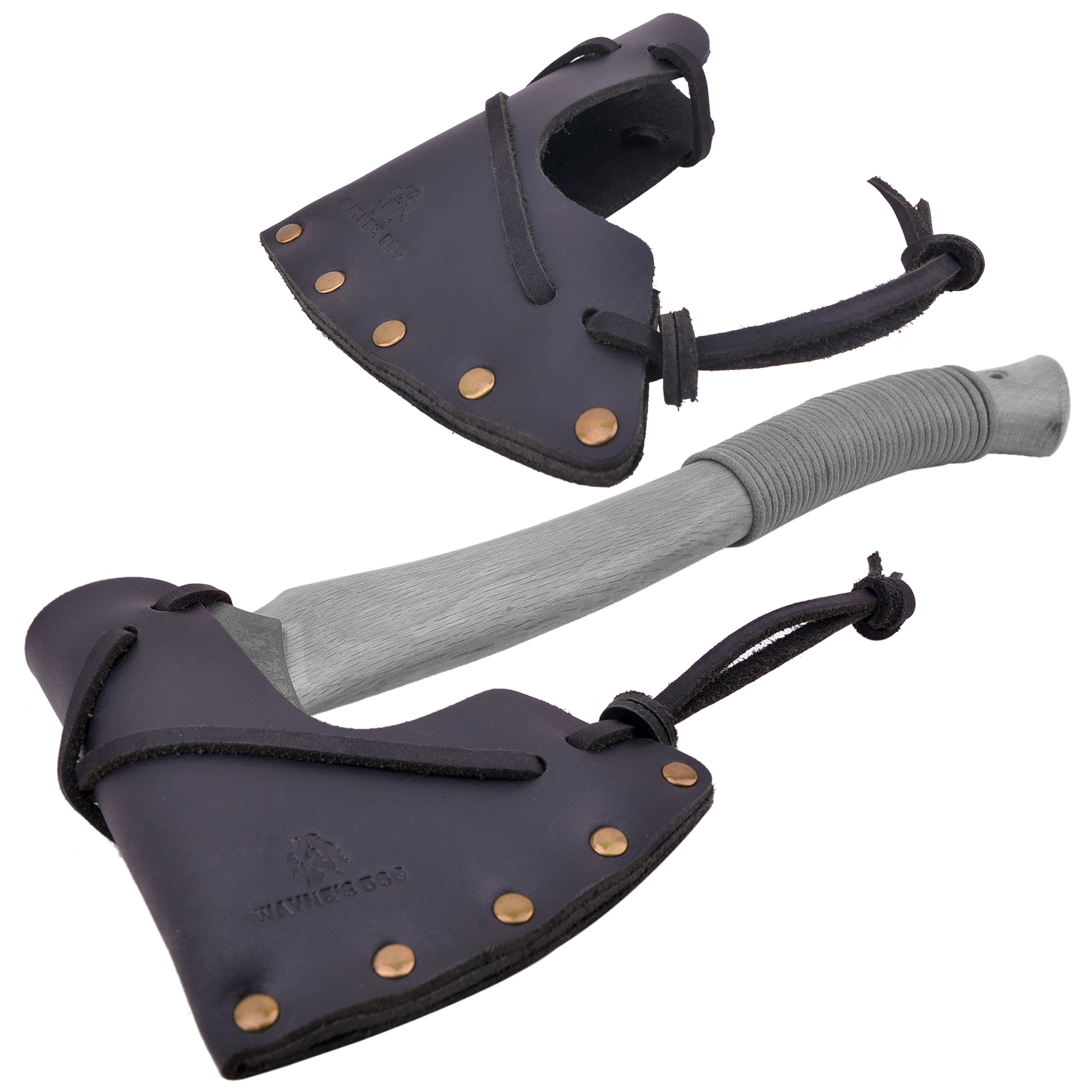 Cowhide Leather Camping Axes Head Hatchet Sheath Cover Holder Blade Protection