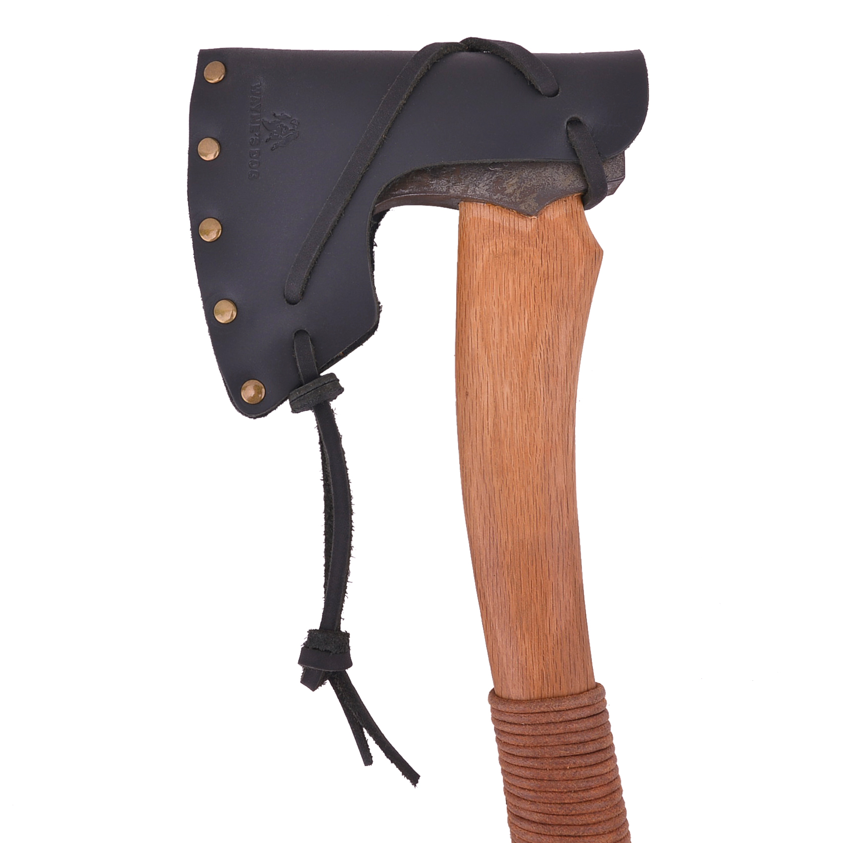 Cowhide Leather Camping Axes Head Hatchet Sheath Cover Holder Blade Protection