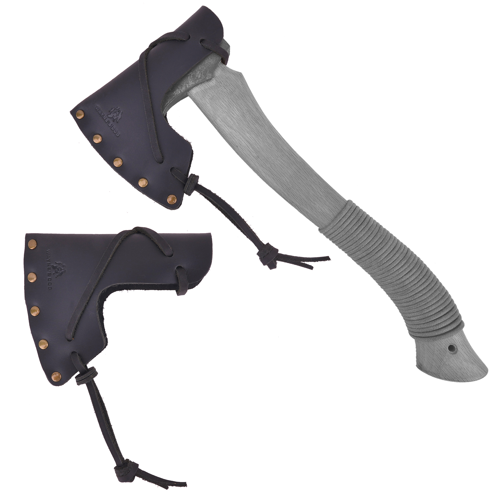 Cowhide Leather Camping Axes Head Hatchet Sheath Cover Holder Blade Protection