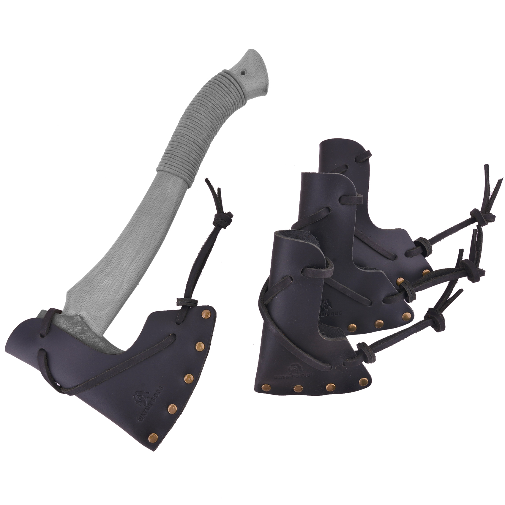 Cowhide Leather Camping Axes Head Hatchet Sheath Cover Holder Blade Protection