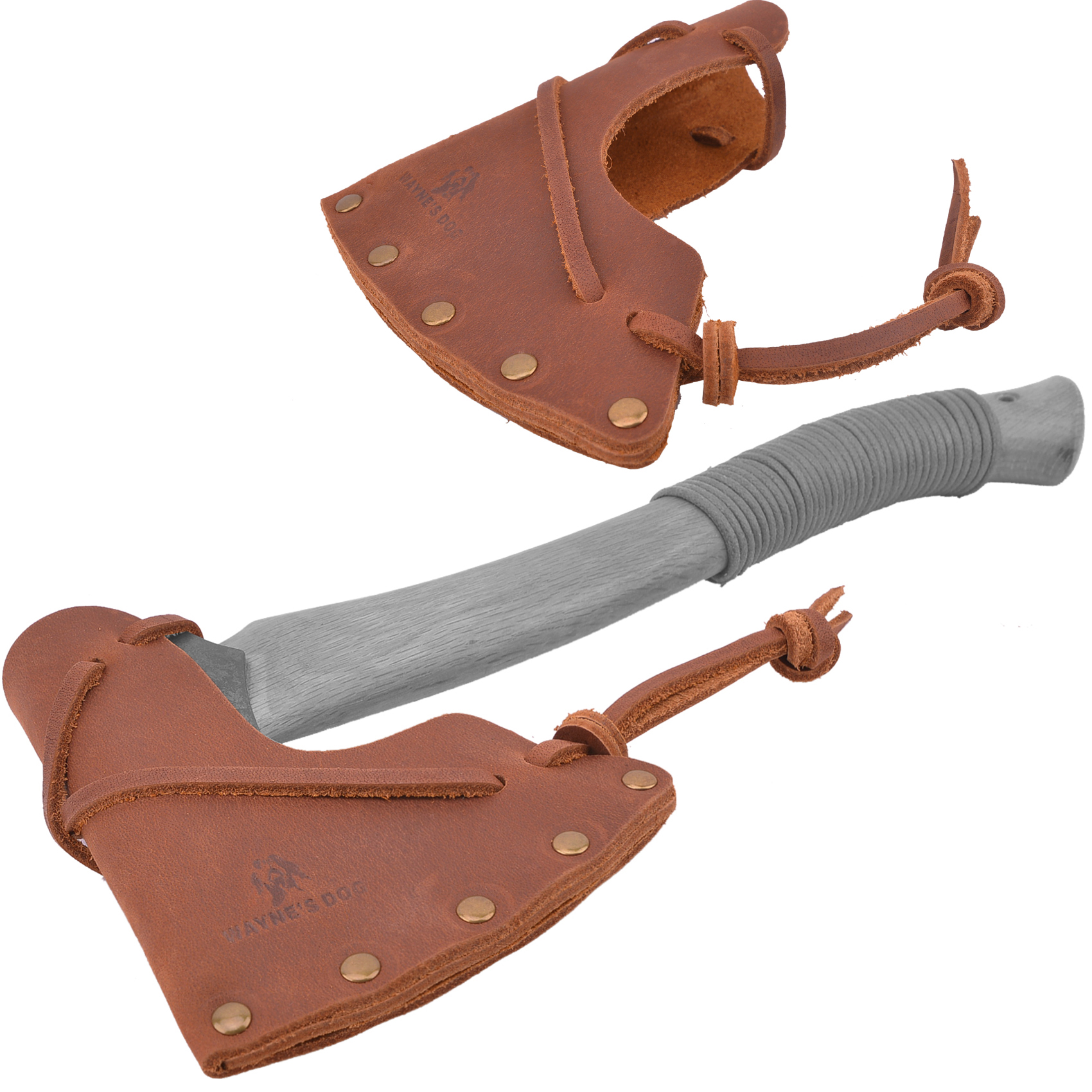 Cowhide Leather Camping Axes Head Hatchet Sheath Cover Holder Blade Protection