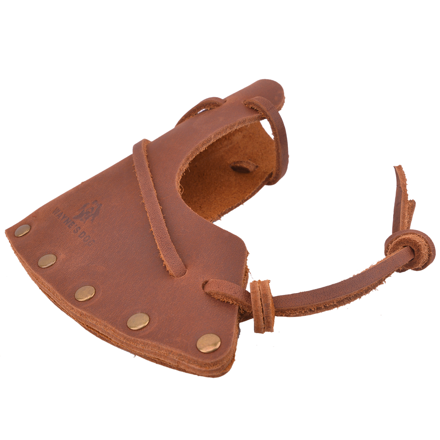 Cowhide Leather Camping Axes Head Hatchet Sheath Cover Holder Blade Protection