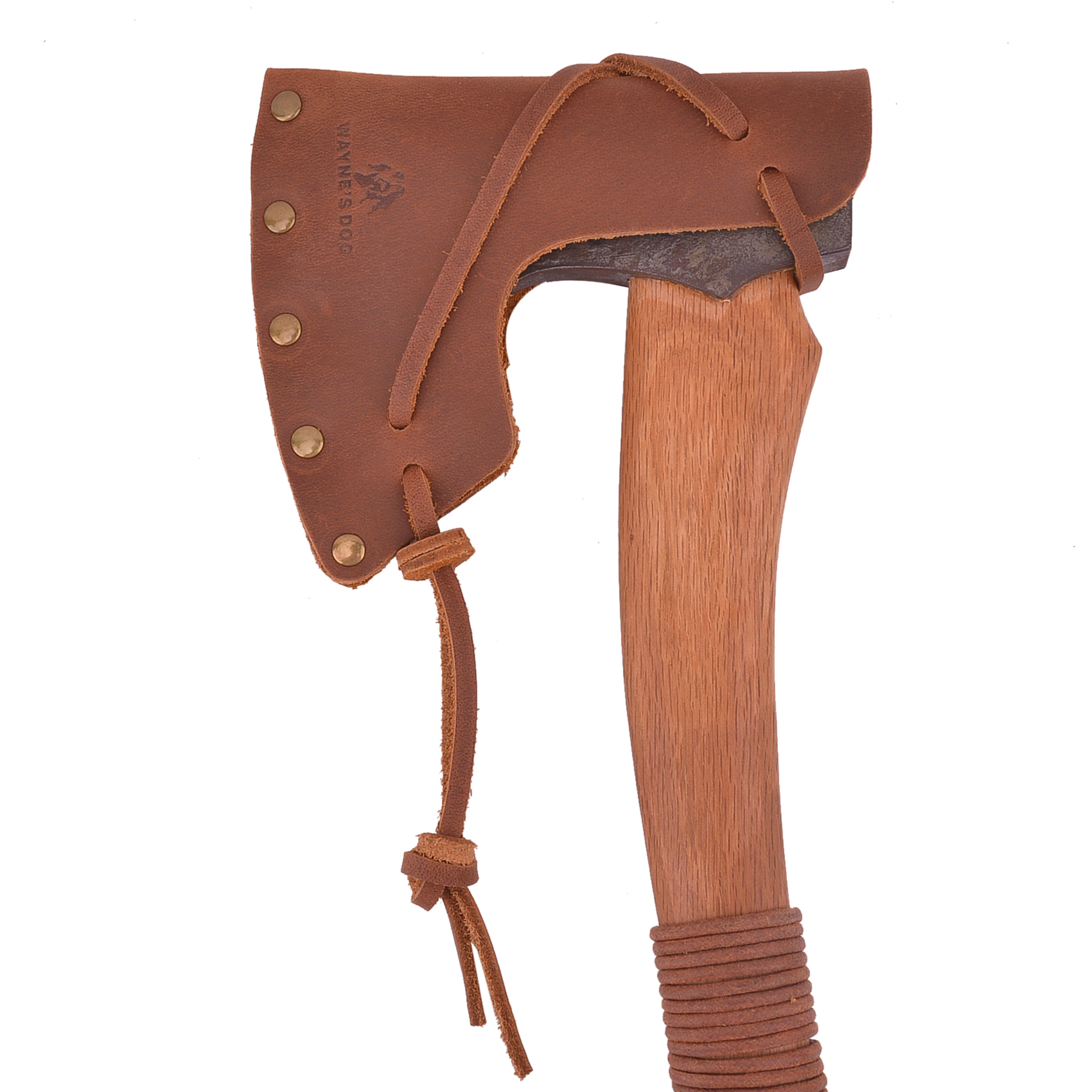 Cowhide Leather Camping Axes Head Hatchet Sheath Cover Holder Blade Protection