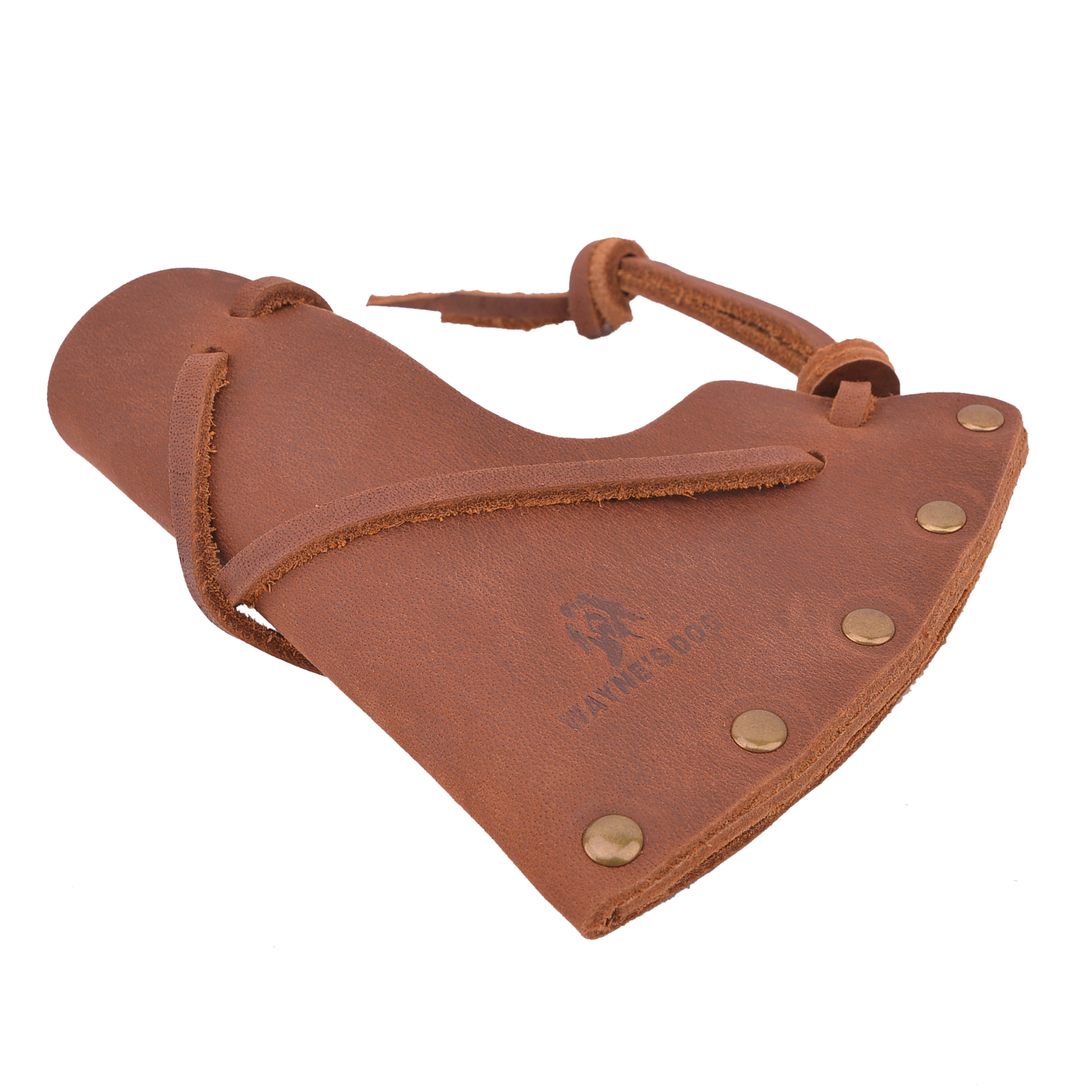 Cowhide Leather Camping Axes Head Hatchet Sheath Cover Holder Blade Protection