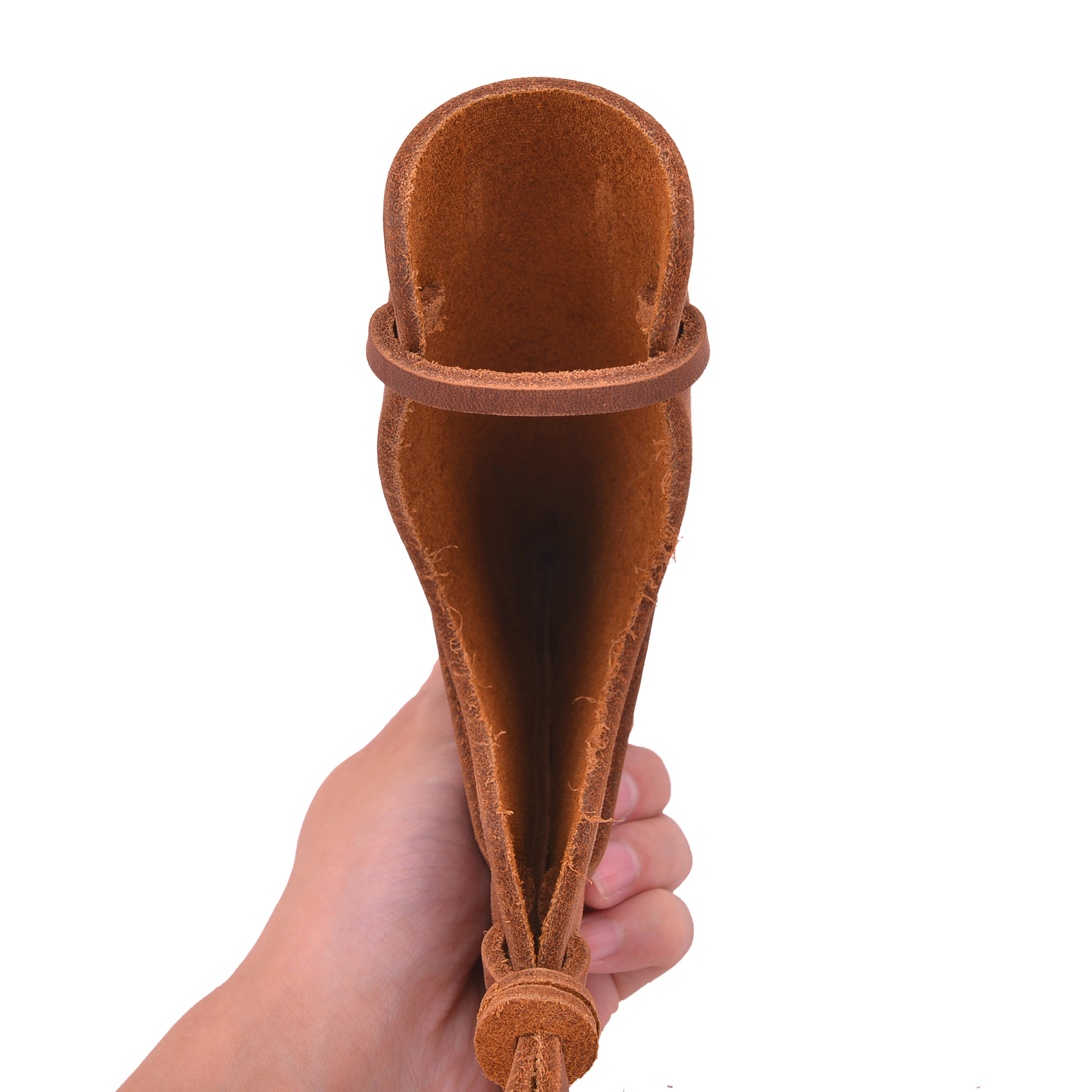 Cowhide Leather Camping Axes Head Hatchet Sheath Cover Holder Blade Protection