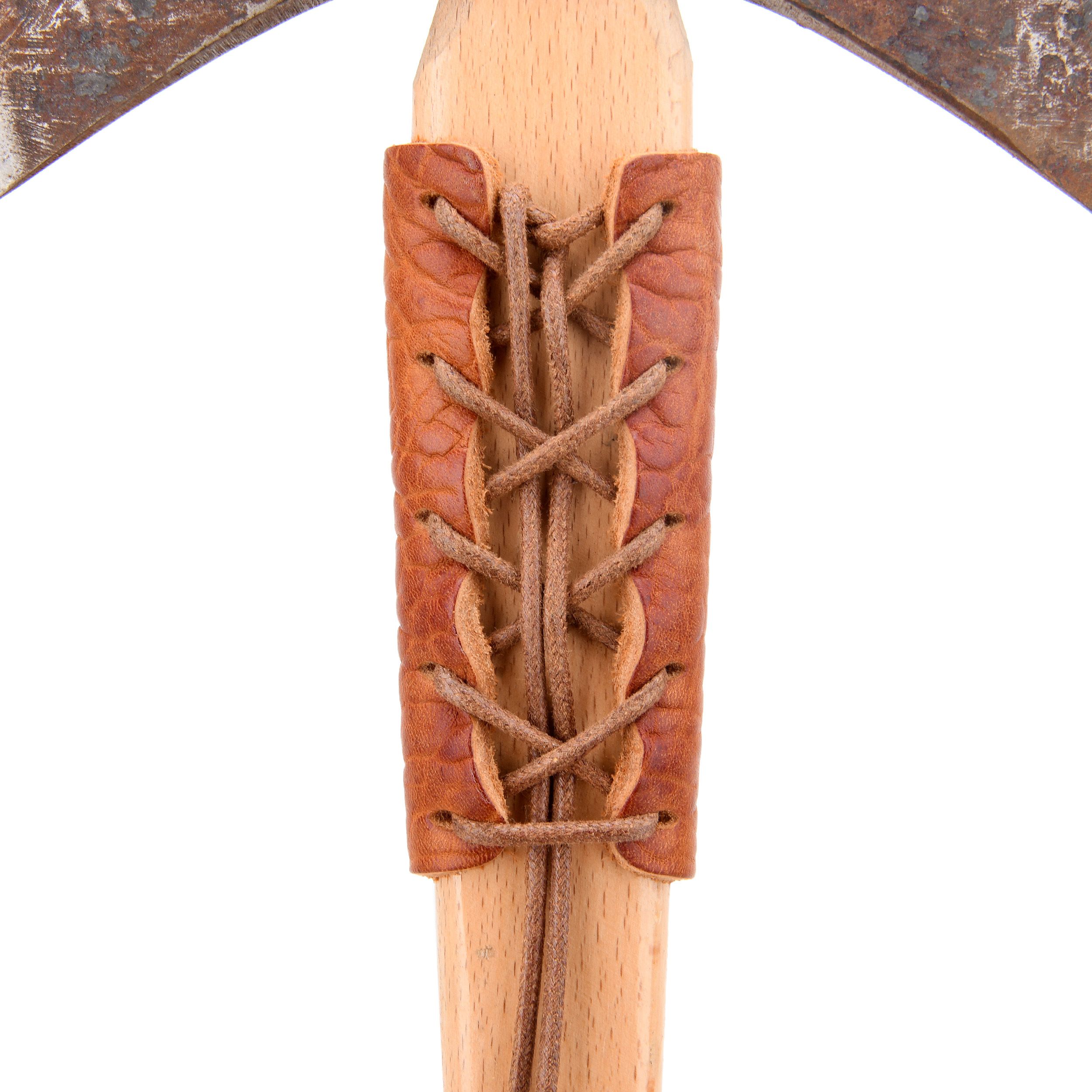 Vintage Leather Double Edge / Camping / Garden Pick Axe Sheath Cover