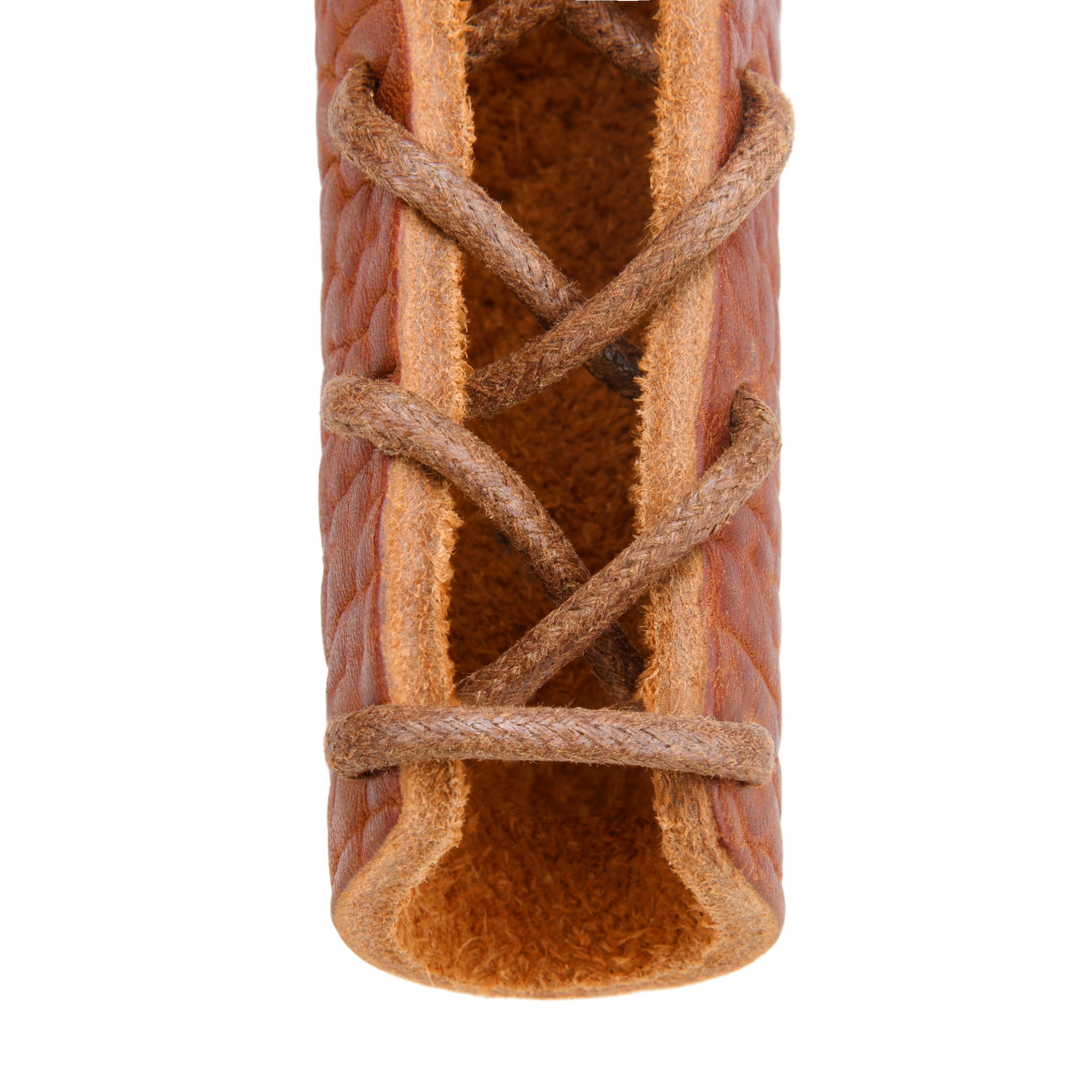 Vintage Leather Double Edge / Camping / Garden Pick Axe Sheath Cover