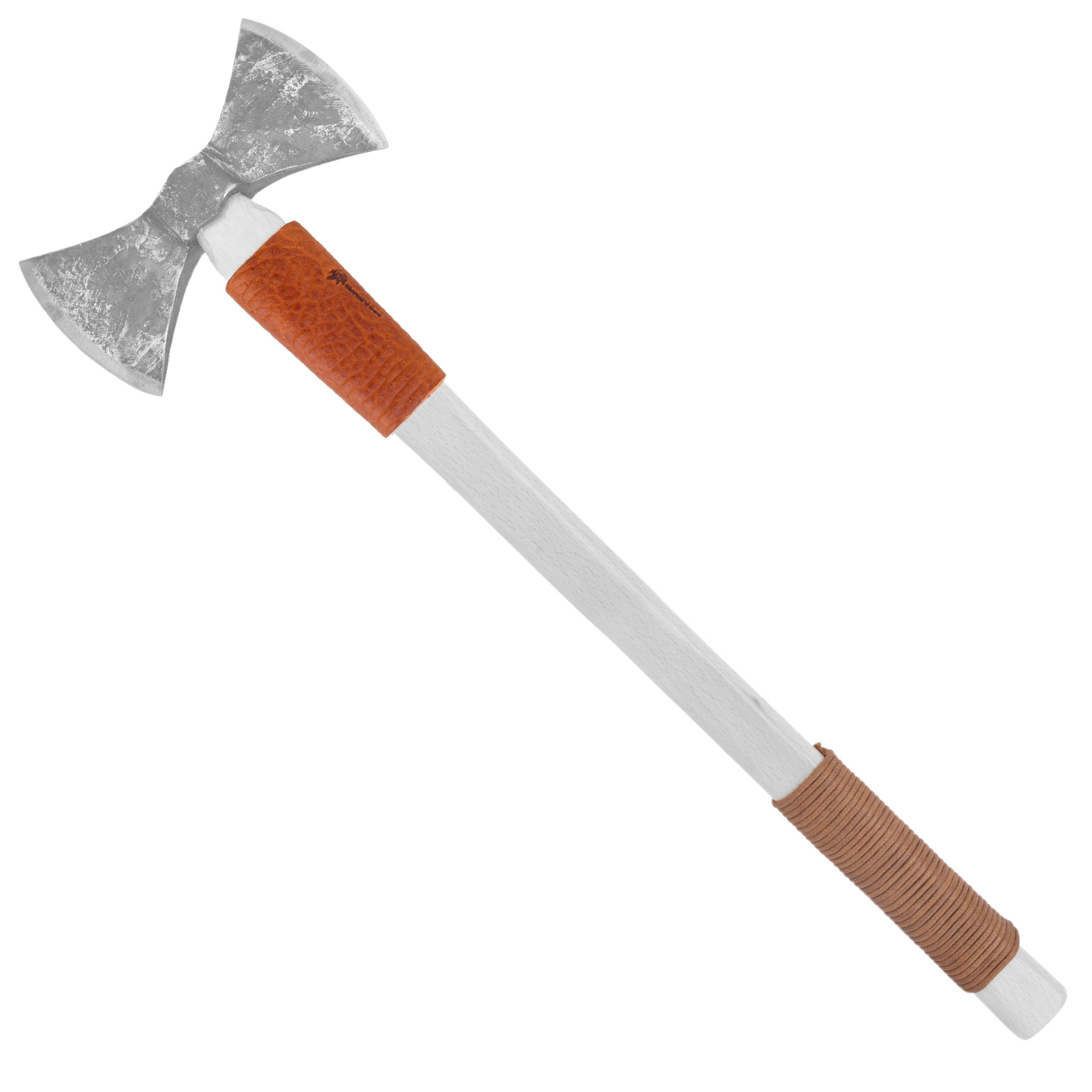 Vintage Leather Double Edge / Camping / Garden Pick Axe Sheath Cover