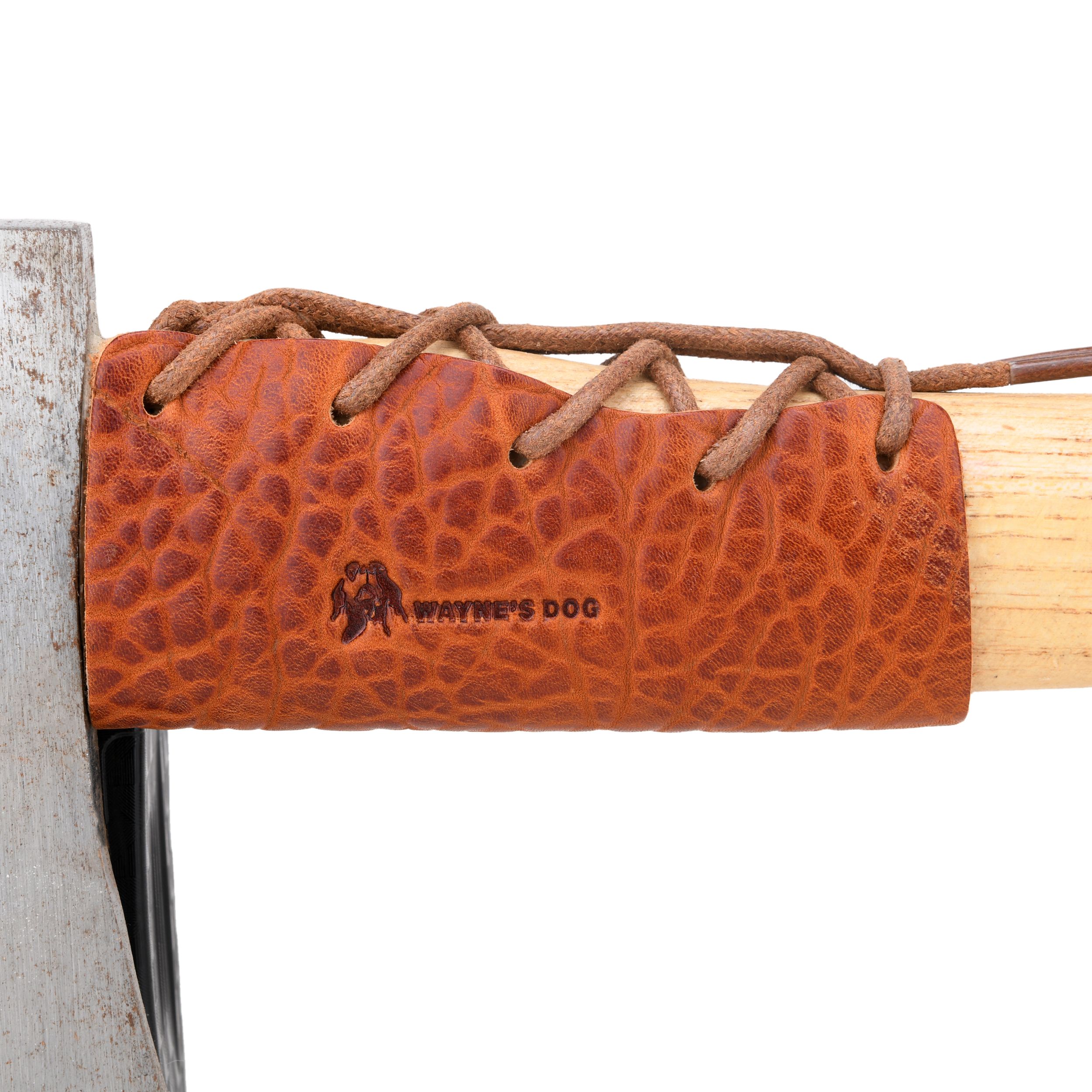 Vintage Leather Double Edge / Camping / Garden Pick Axe Sheath Cover