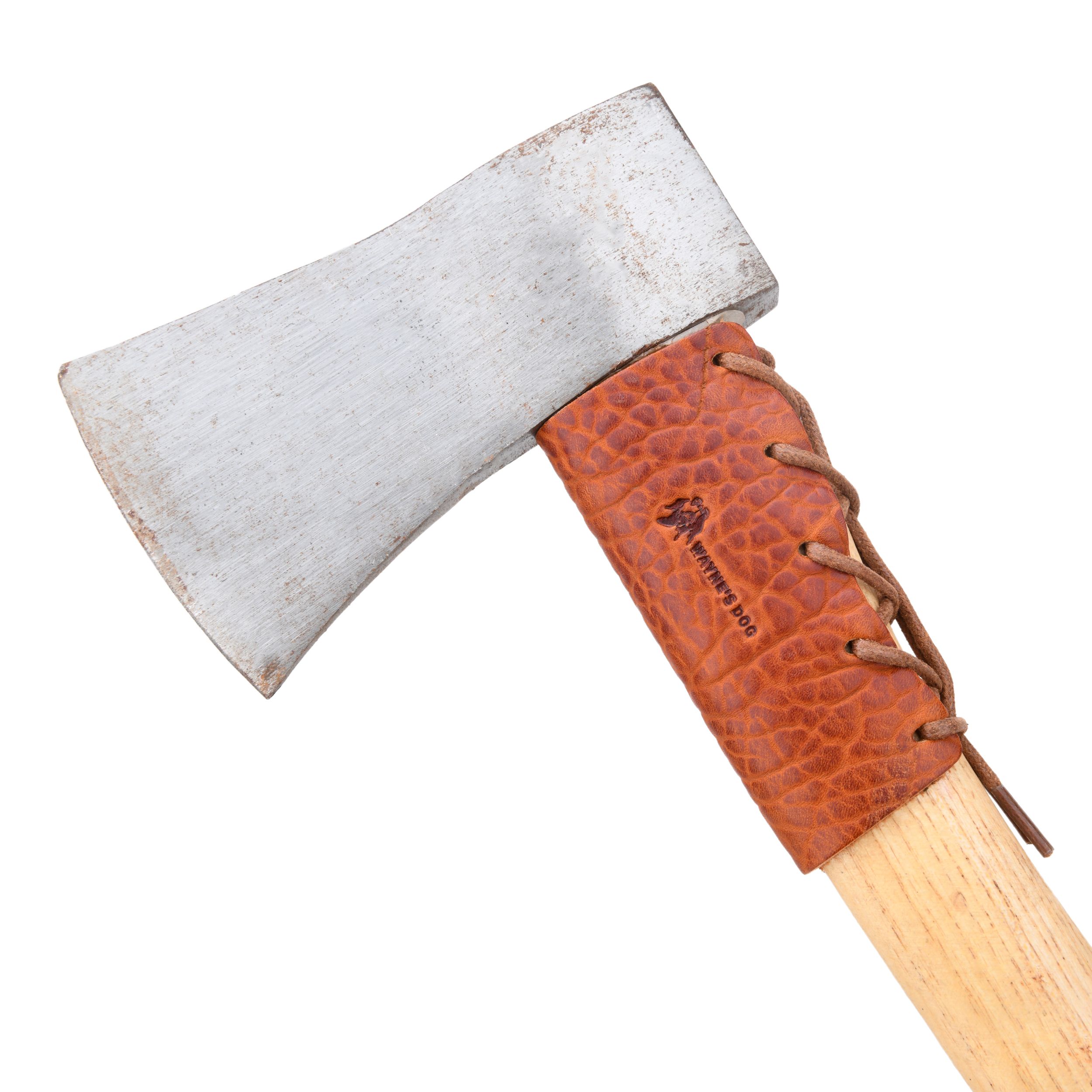 Vintage Leather Double Edge / Camping / Garden Pick Axe Sheath Cover