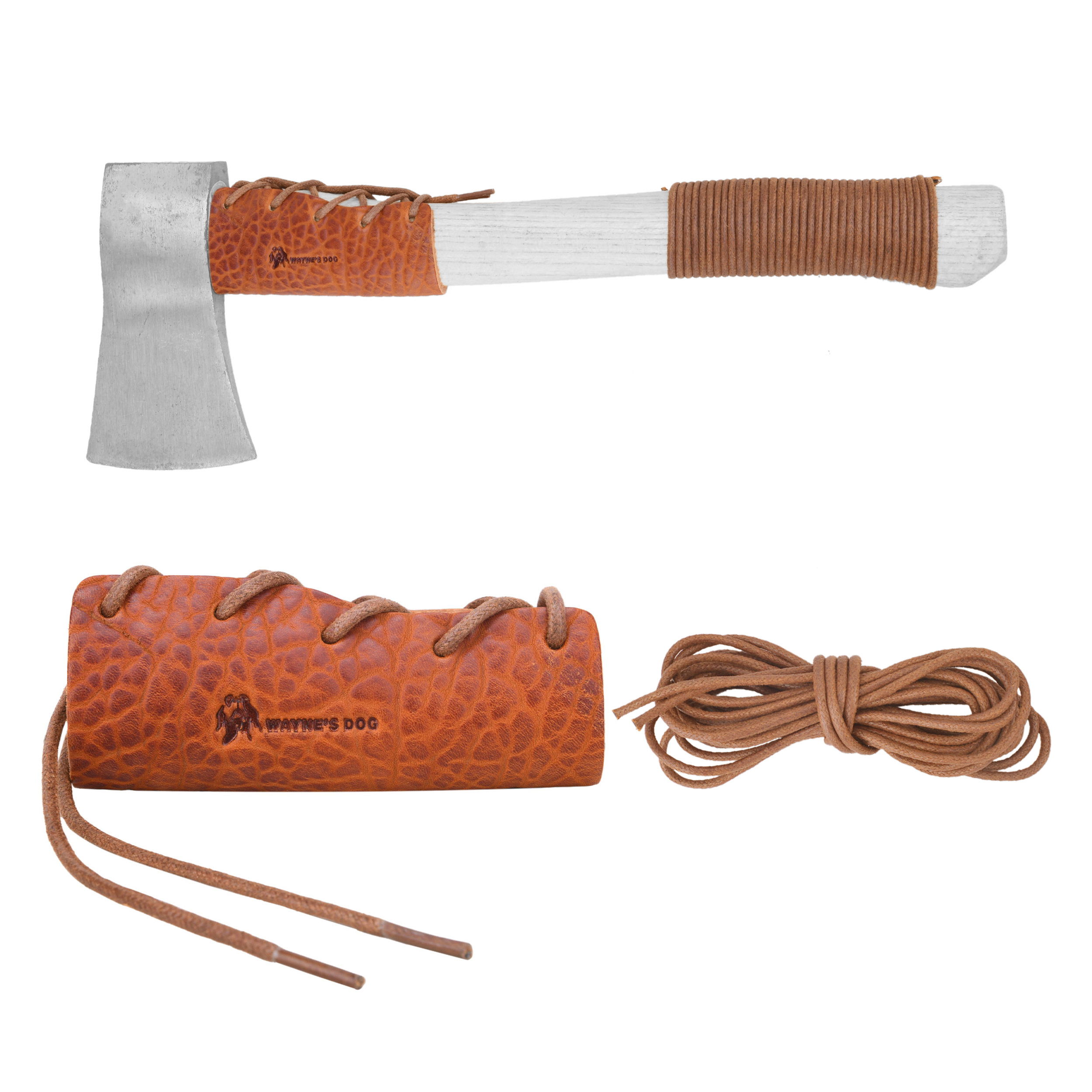 Vintage Leather Double Edge / Camping / Garden Pick Axe Sheath Cover