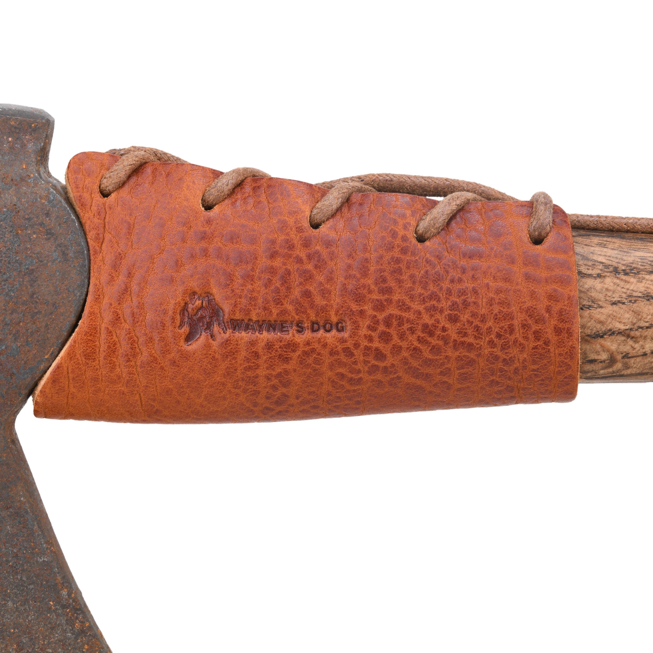 Vintage Leather Double Edge / Camping / Garden Pick Axe Sheath Cover