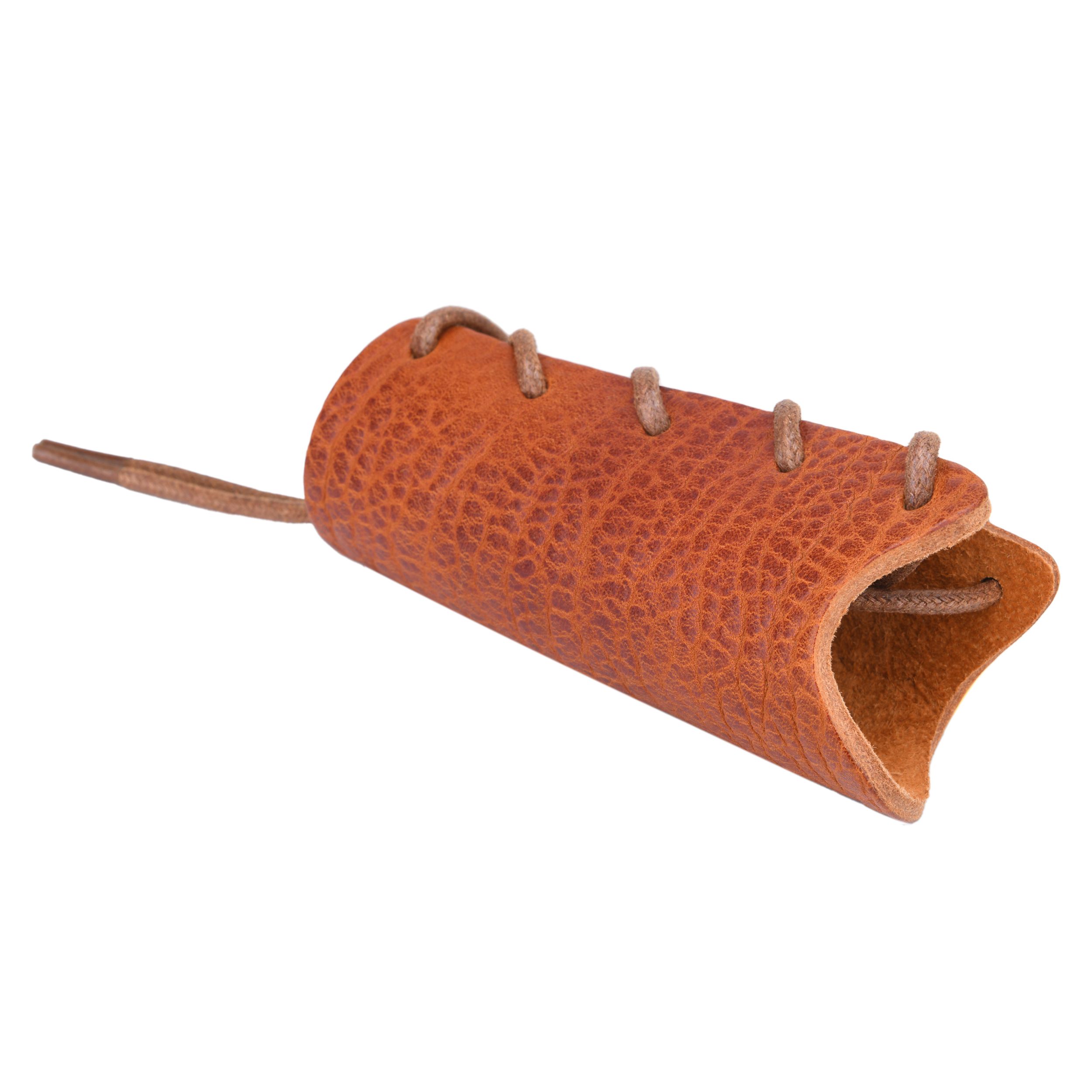 Vintage Leather Double Edge / Camping / Garden Pick Axe Sheath Cover