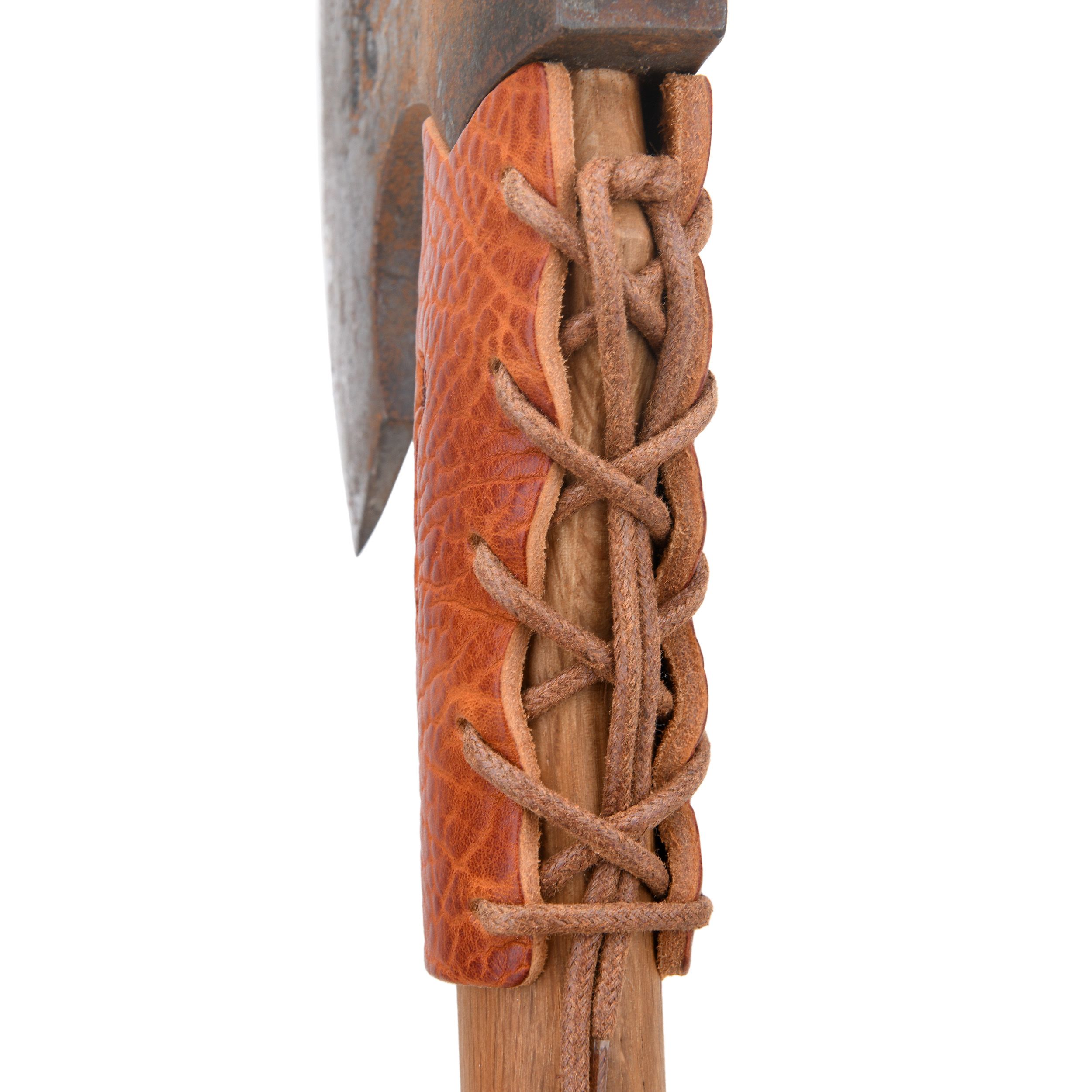 Vintage Leather Double Edge / Camping / Garden Pick Axe Sheath Cover