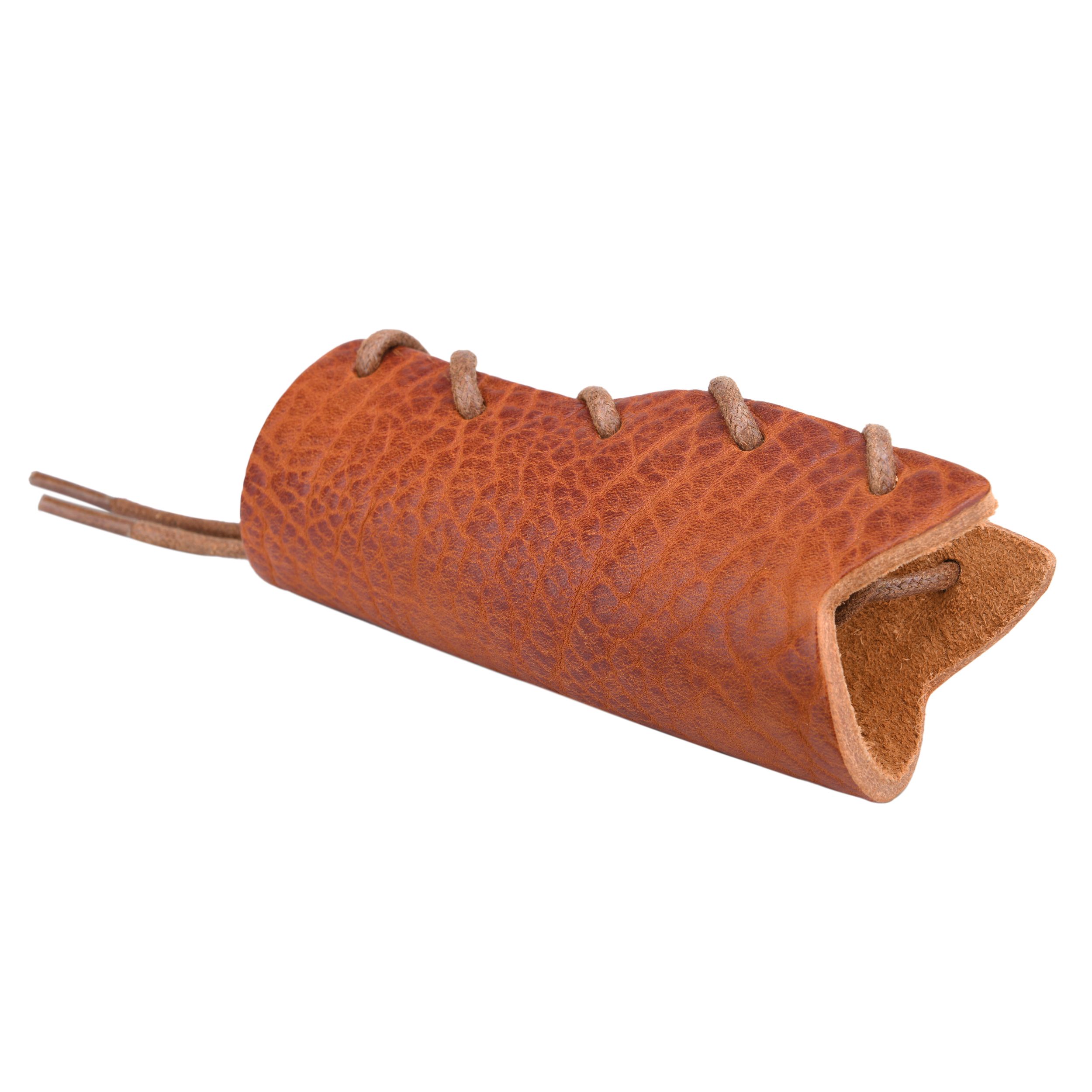 Vintage Leather Double Edge / Camping / Garden Pick Axe Sheath Cover