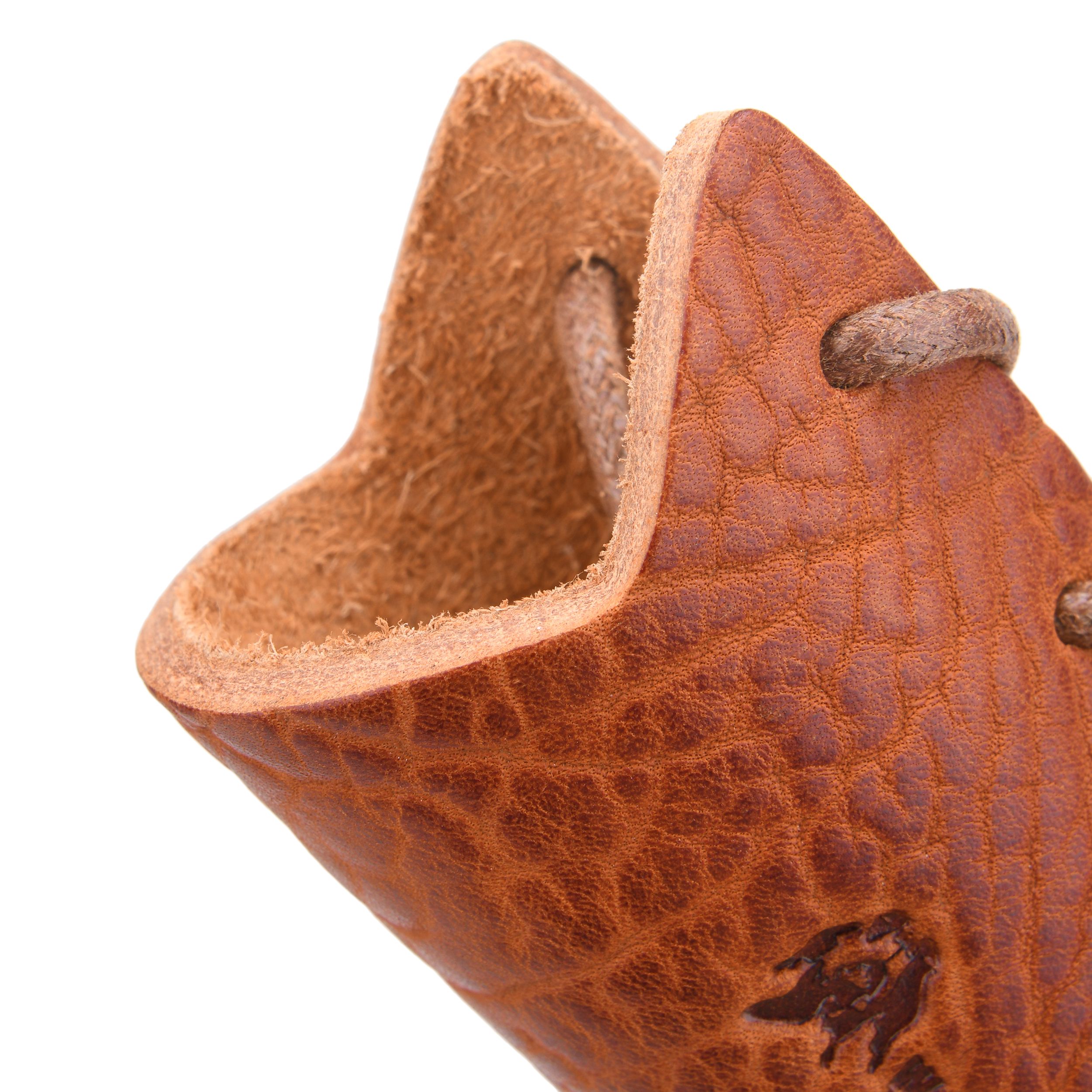 Vintage Leather Double Edge / Camping / Garden Pick Axe Sheath Cover