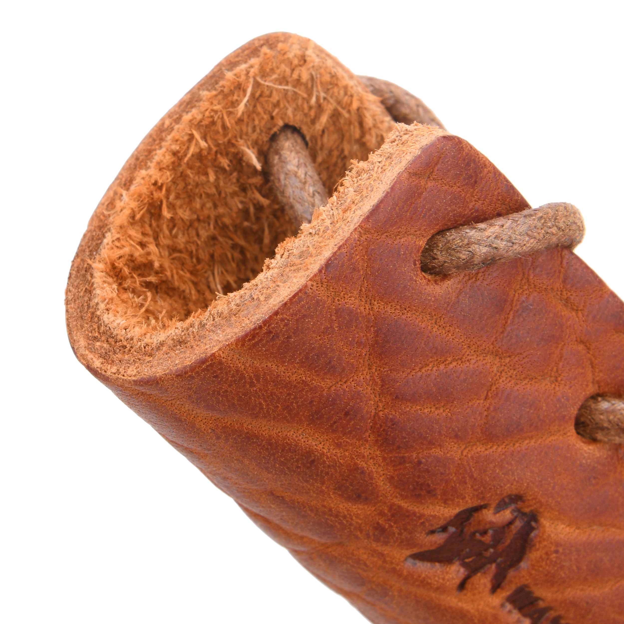 Vintage Leather Double Edge / Camping / Garden Pick Axe Sheath Cover