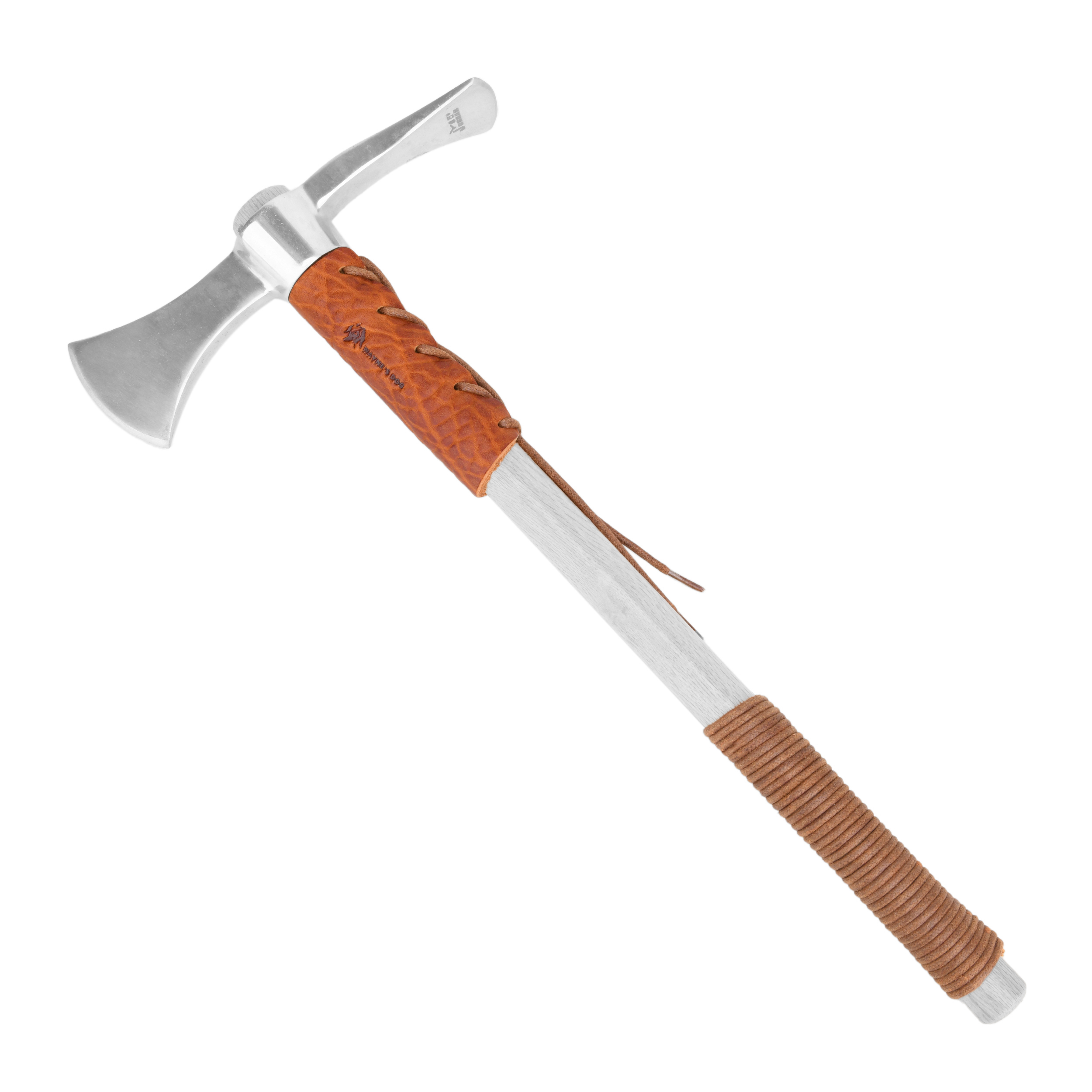 Vintage Leather Double Edge / Camping / Garden Pick Axe Sheath Cover