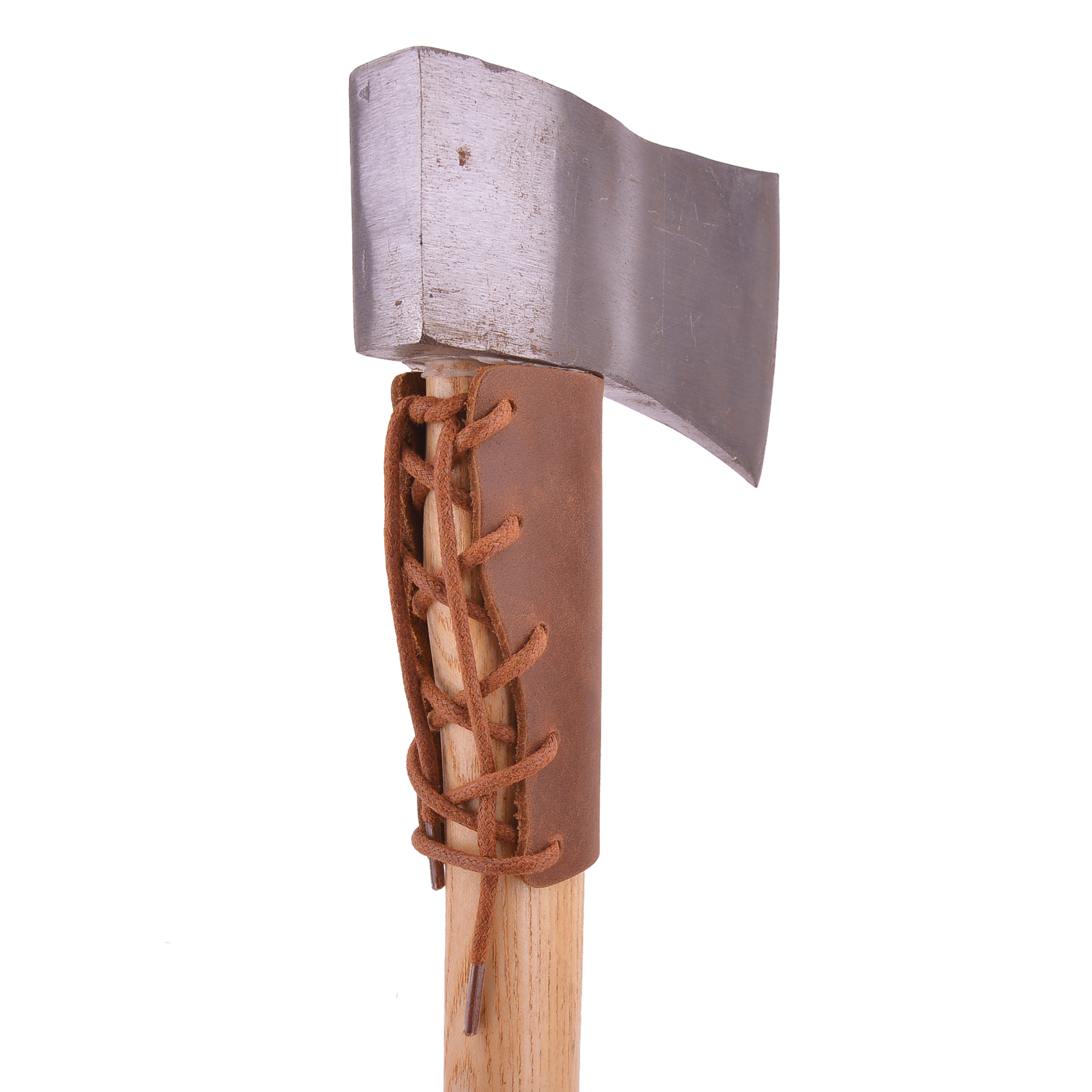 Crazy Horse Leather Axe Handle Guard Collar Axe Handle Holsters