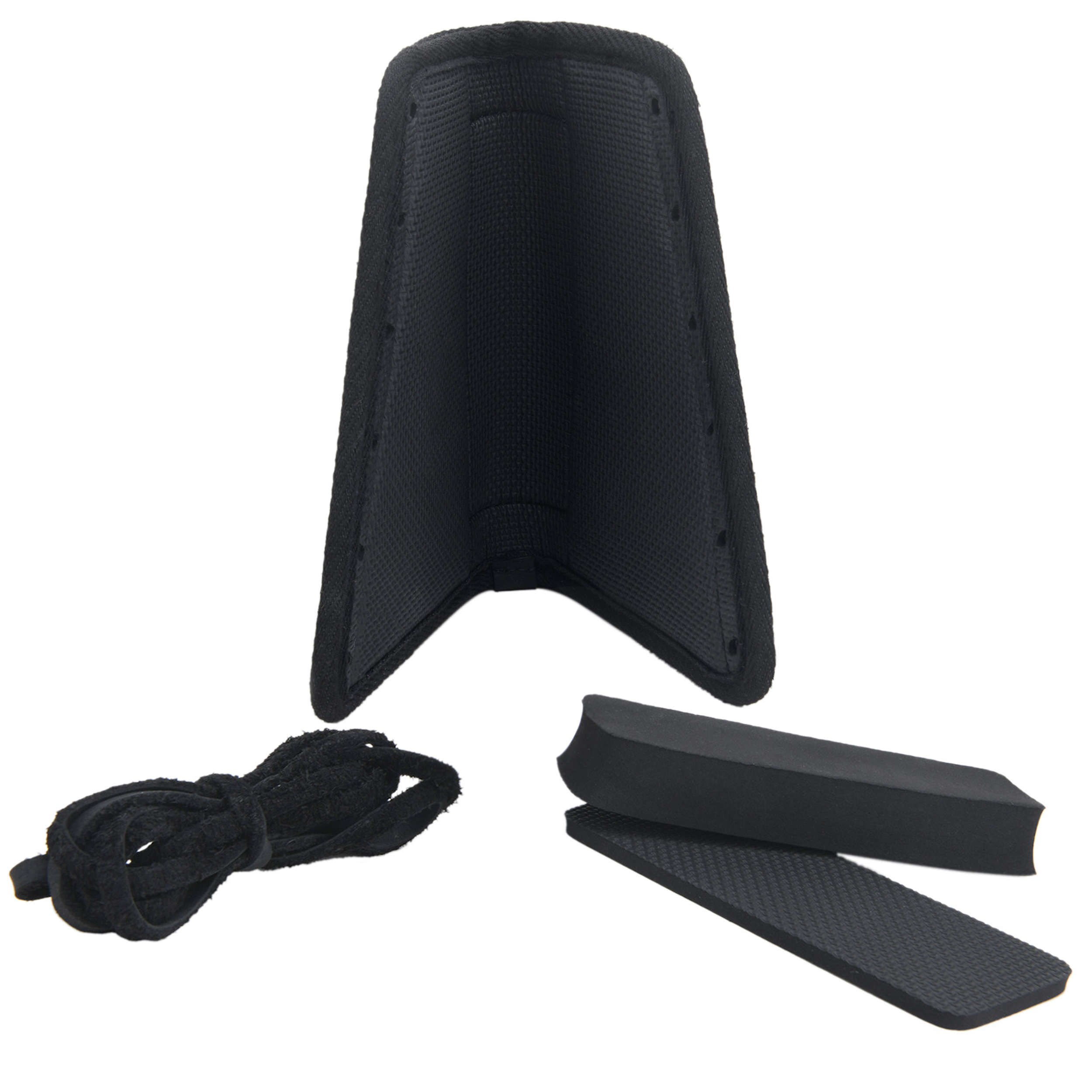 Leather Gun Cheek Rest Shell Holder Buttstock for Ambidextrous Handed